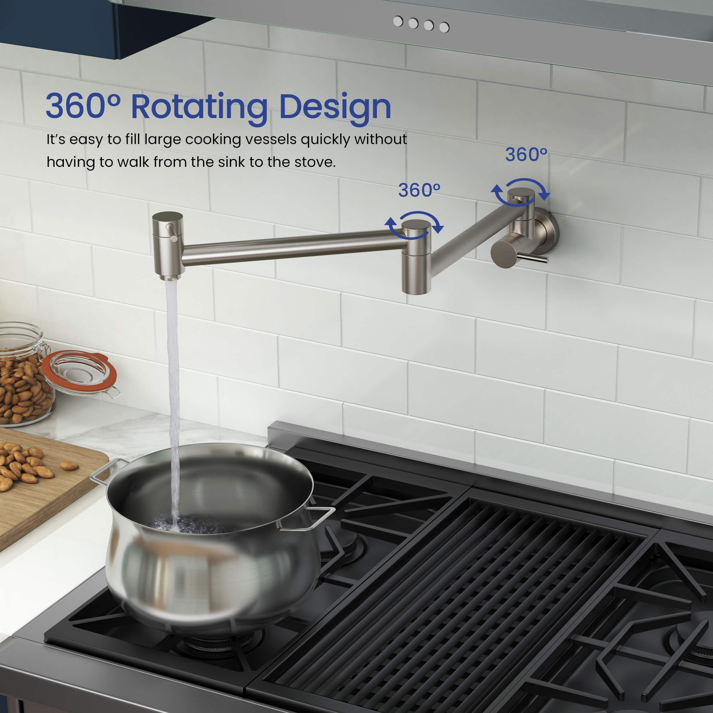 Circular Pot Filler - KPF601