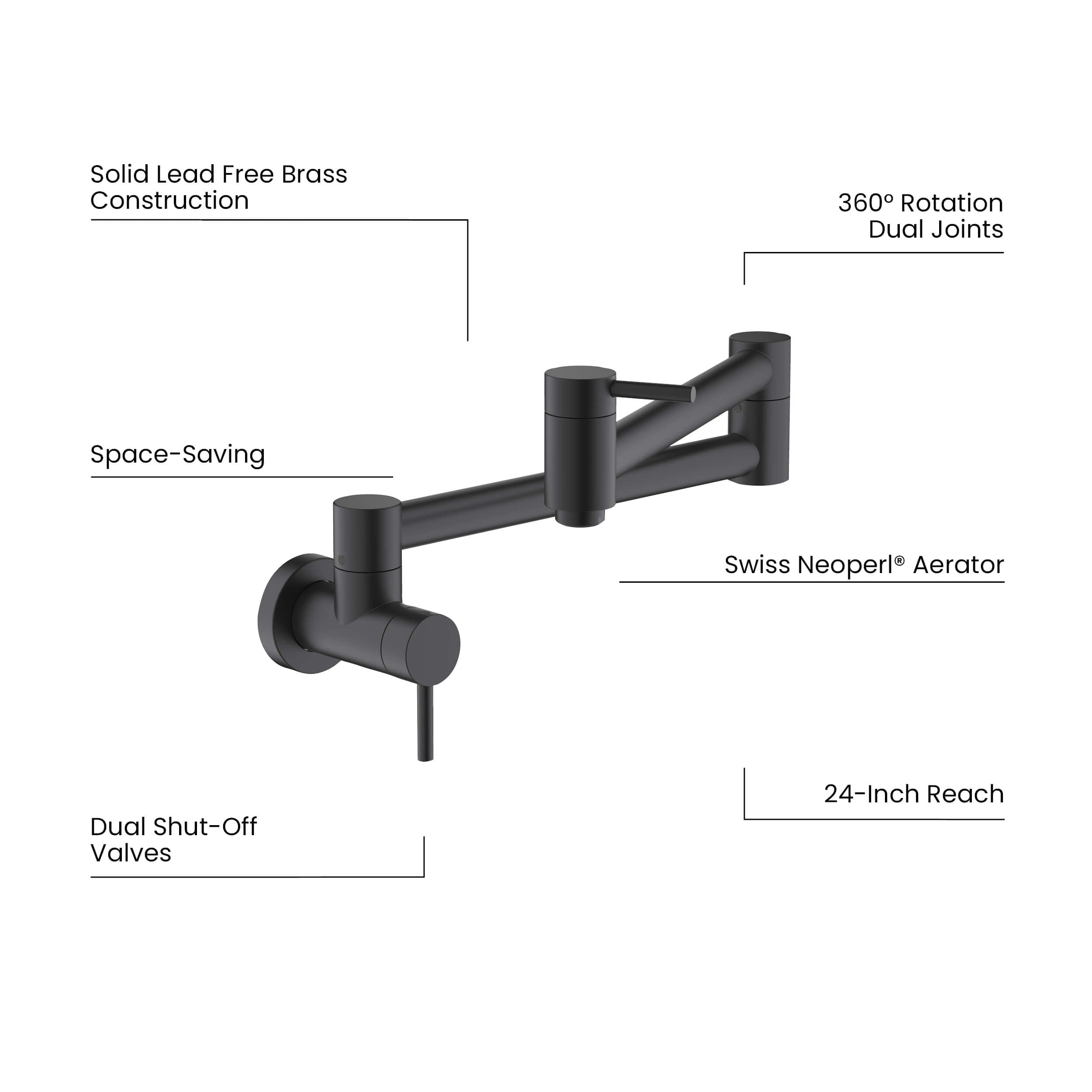 Circular Pot Filler - KPF601