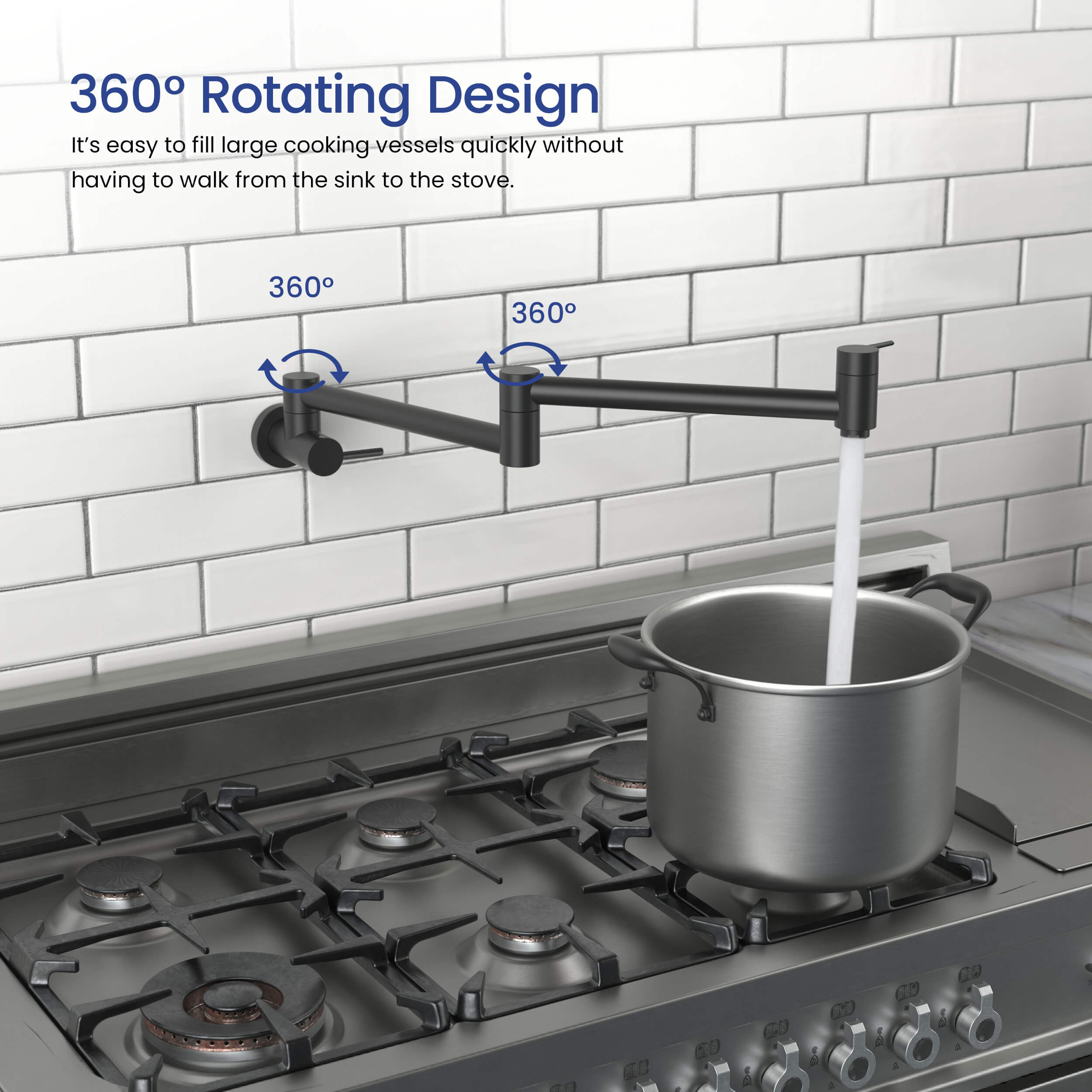 Circular Pot Filler - KPF601