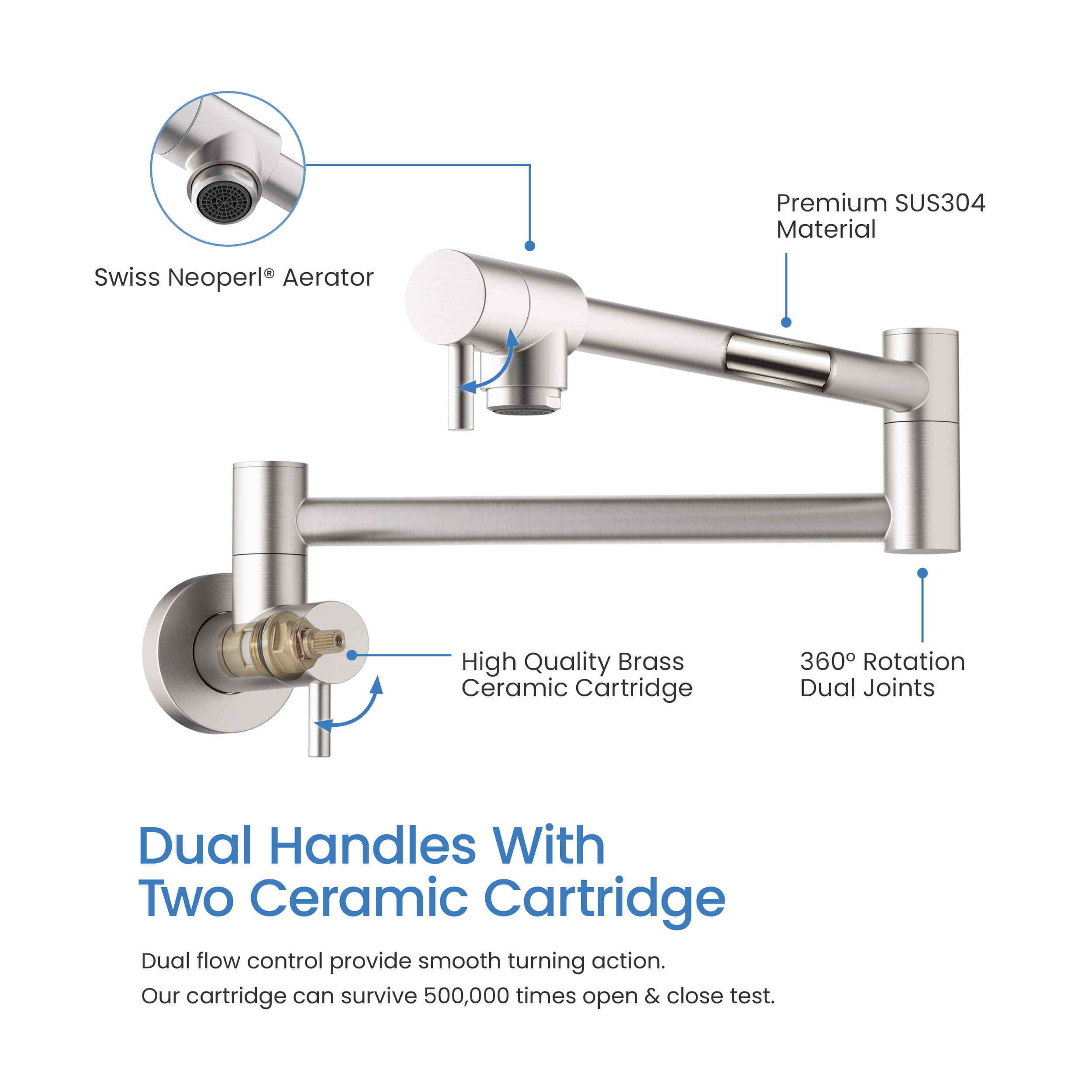 Kitchen Pot Filler - KPF602