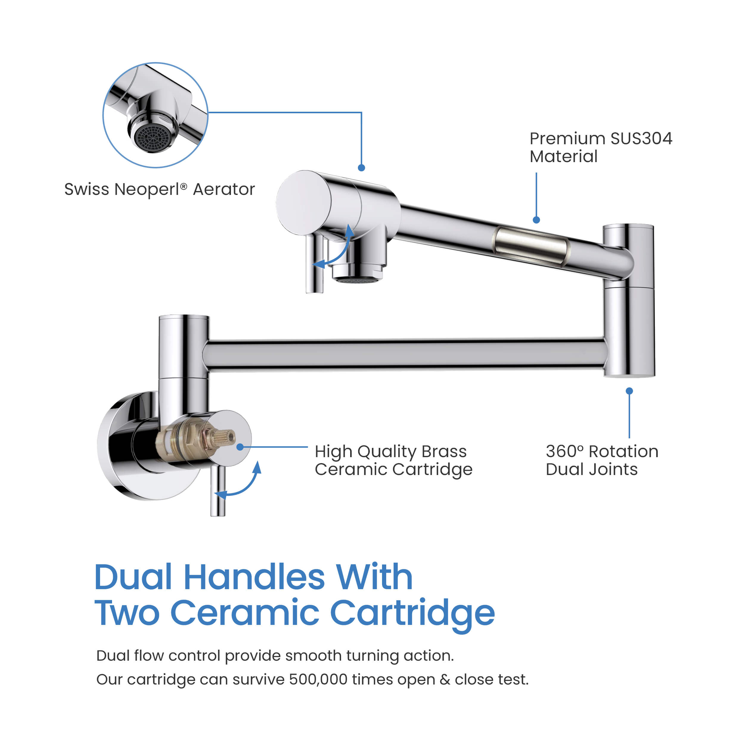 Kitchen Pot Filler - KPF602