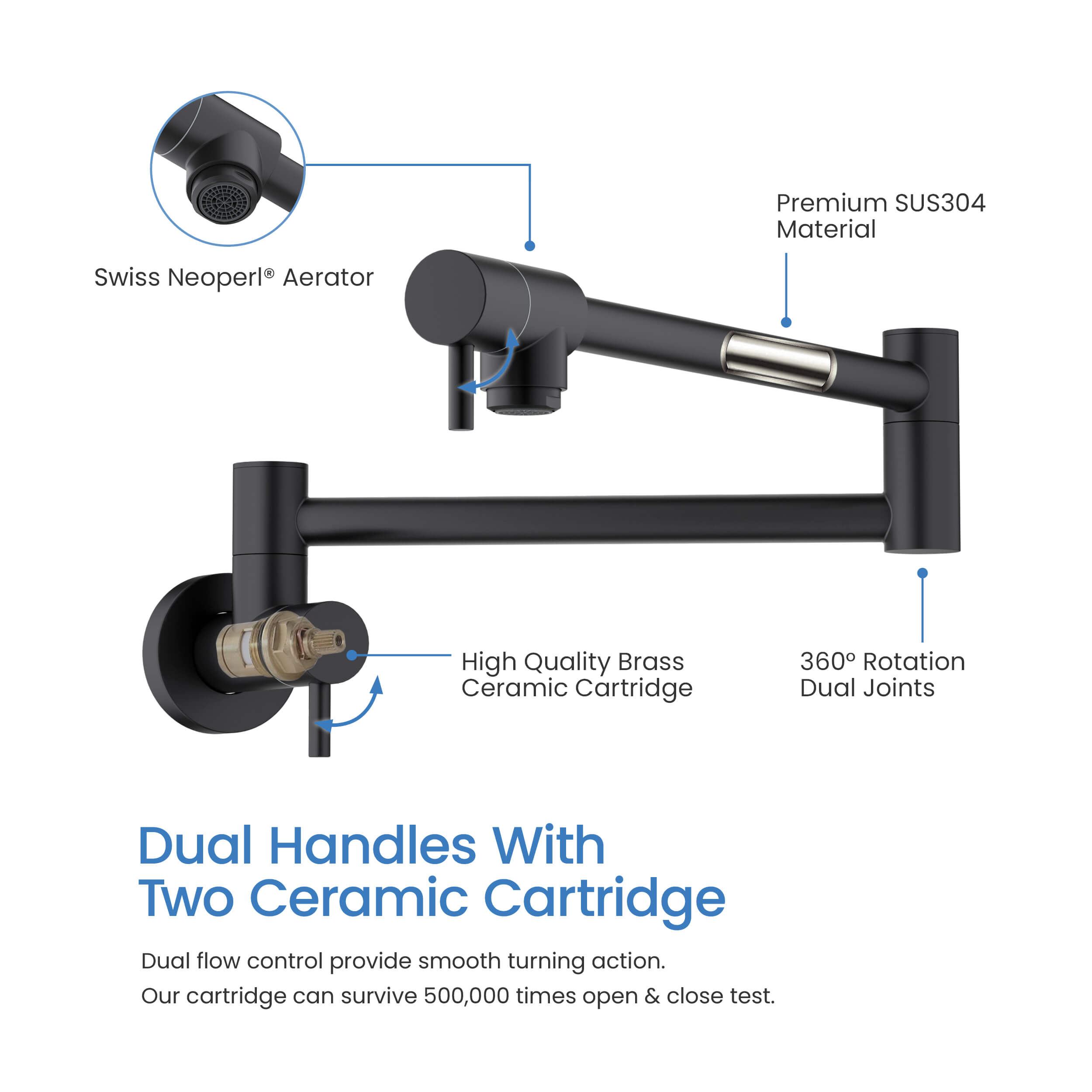 Kitchen Pot Filler - KPF602