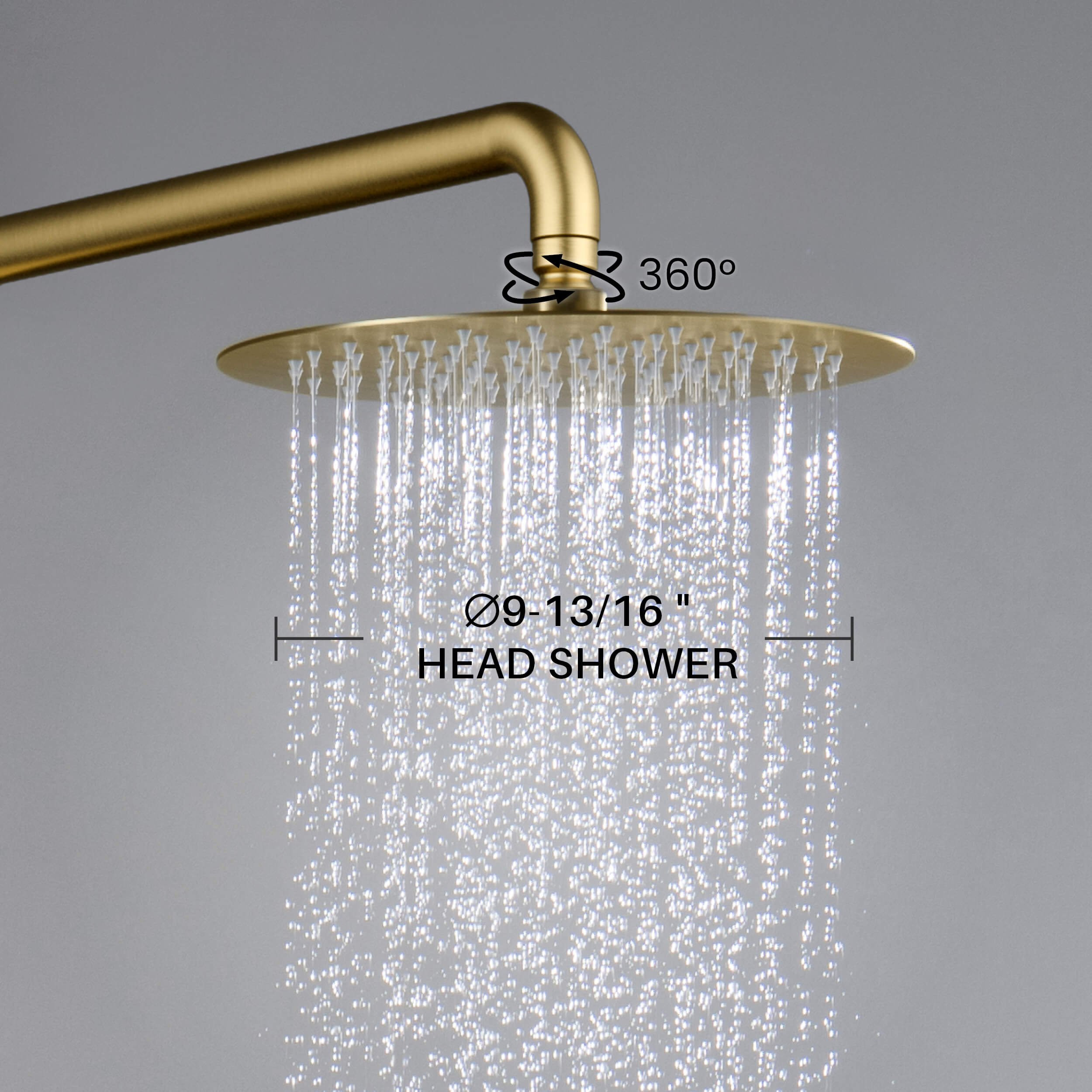 Circular Pressure Balanced 2-Function Shower Column with Rough In Valve KSC403