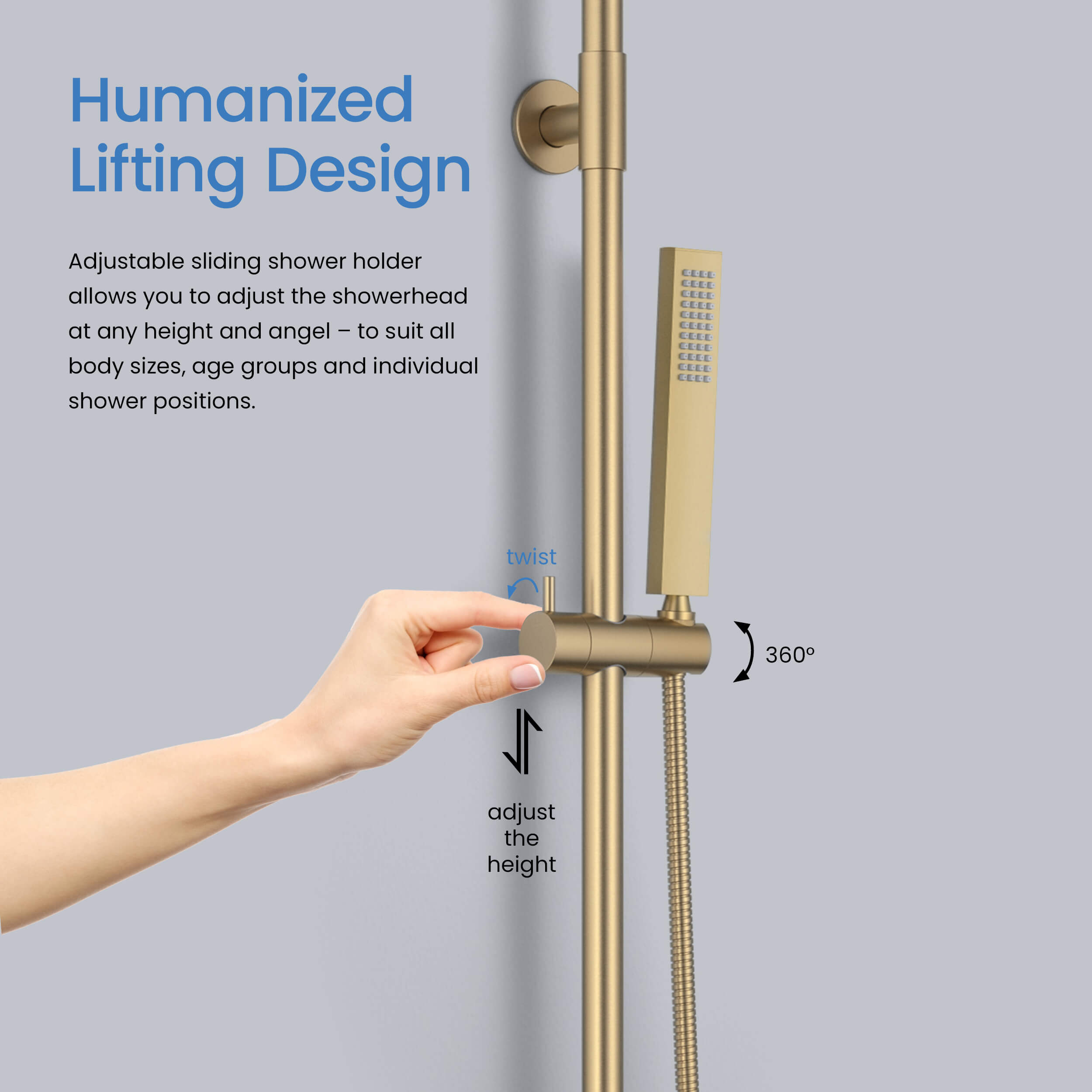 Cube Pressure Balanced 2-Function Shower Column with Rough In Valve KSC404