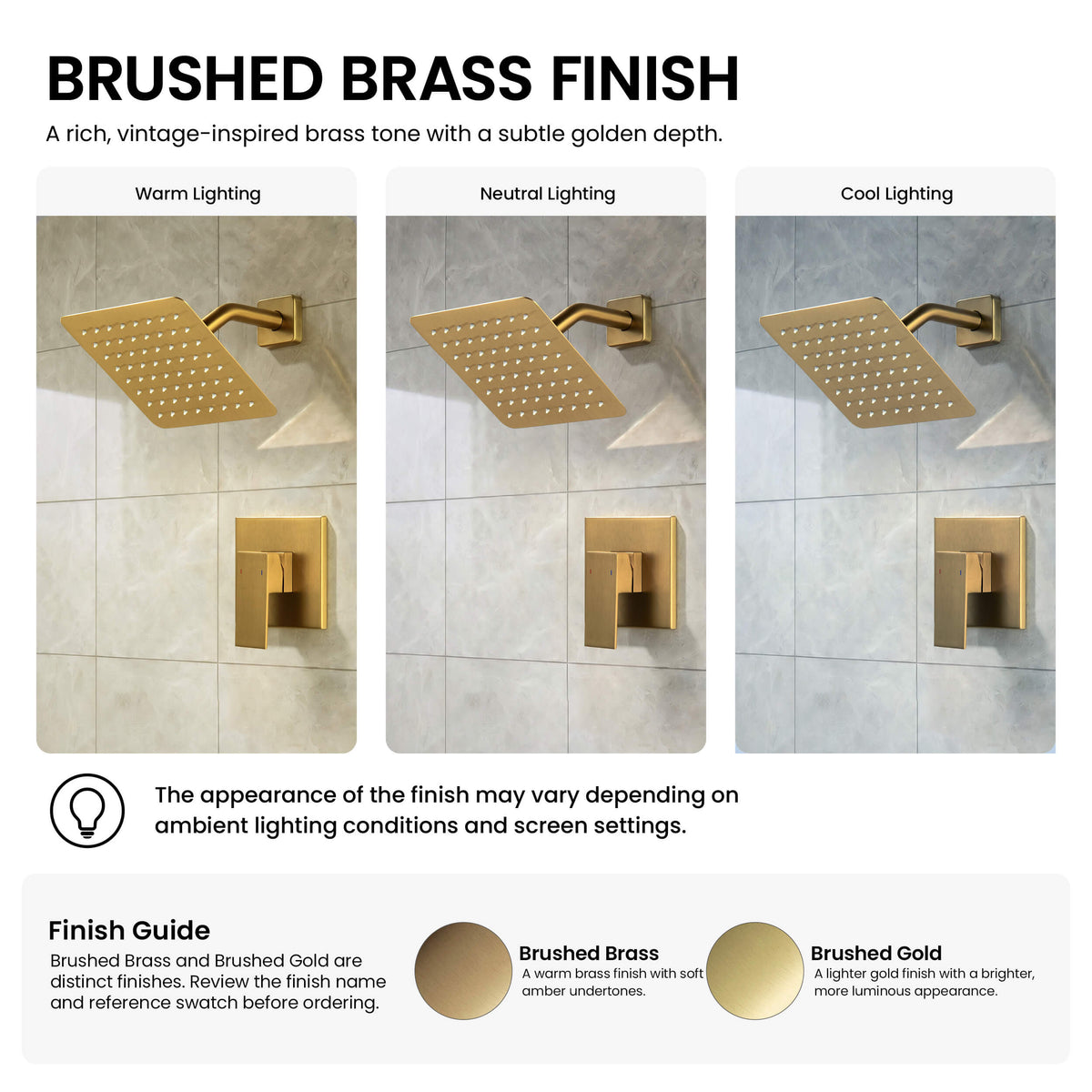 Cube Single Function Pressure Balanced Complete Shower Faucet Set - KSF4017
