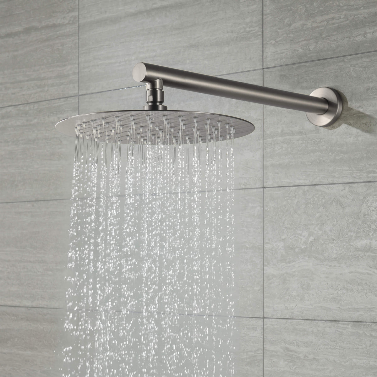 Circular 2-Function Thermostatic Complete Shower Faucet Set - KSF4023