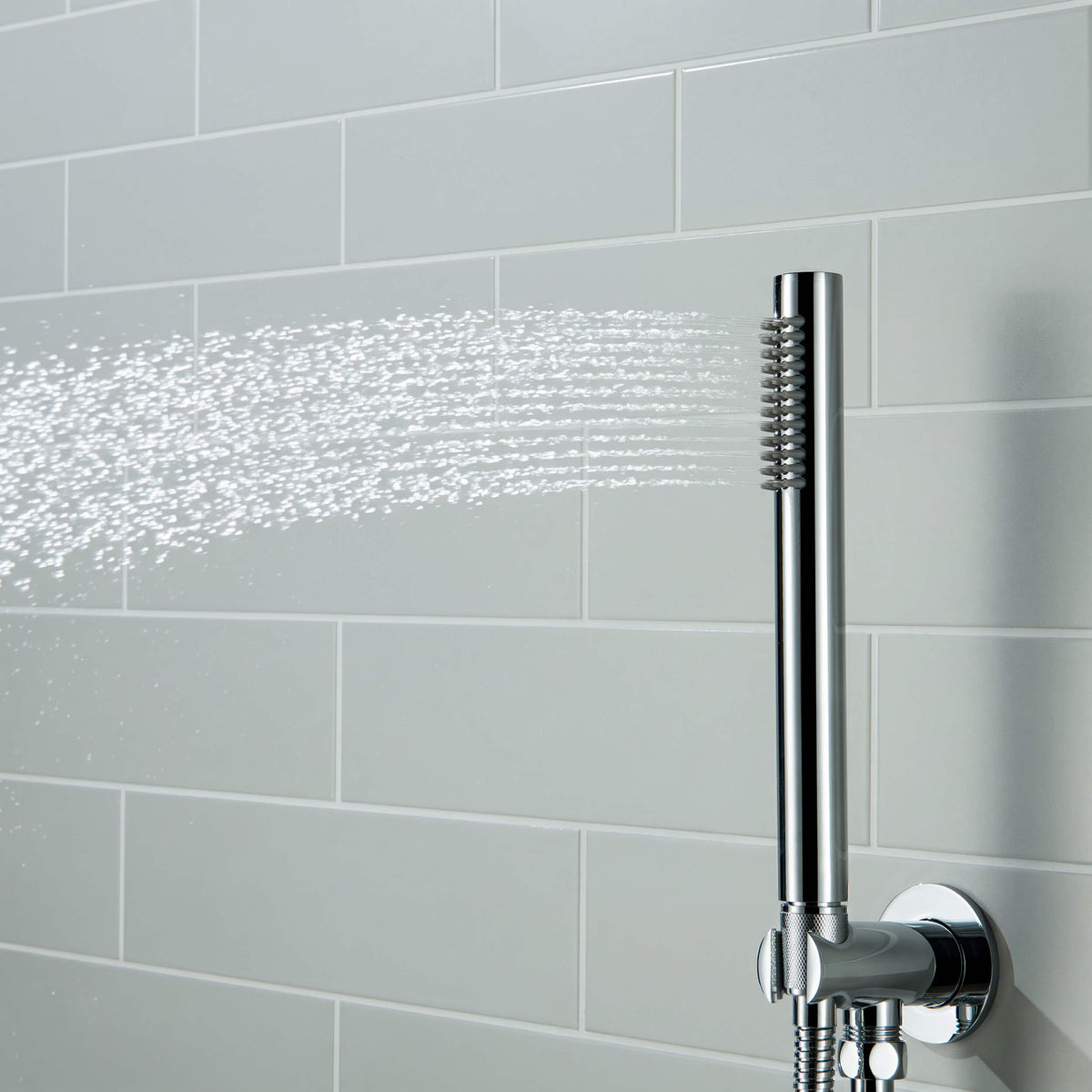 Circular 2-Function Thermostatic Complete Shower Faucet Set - KSF4023