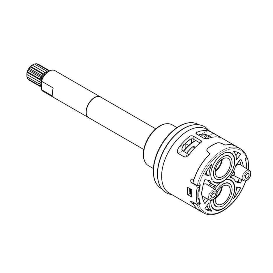 Shower & Tub Parts - Bathroom Shower Faucet Ceramic Disc Cartridge