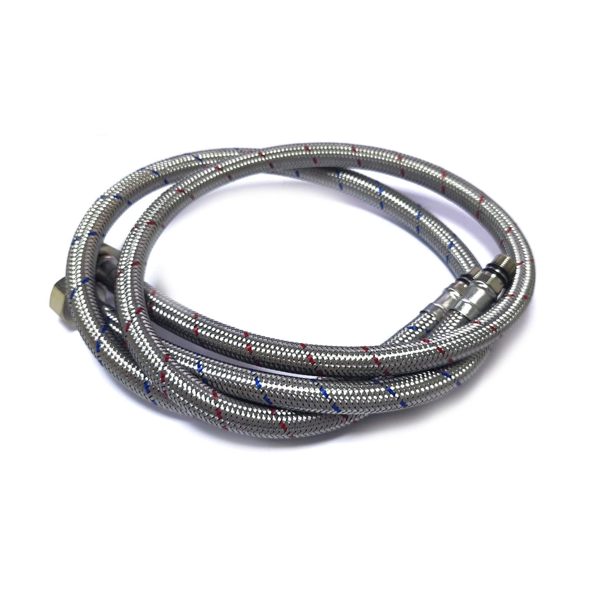 Shower & Tub Parts - G1/2 Female x M12×1 Male, 32" L Braided 304 Stainless Steel Water Supply Hose Line