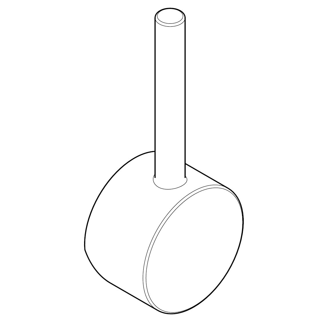 Shower & Tub Parts - Bathroom Tub Filler Handle