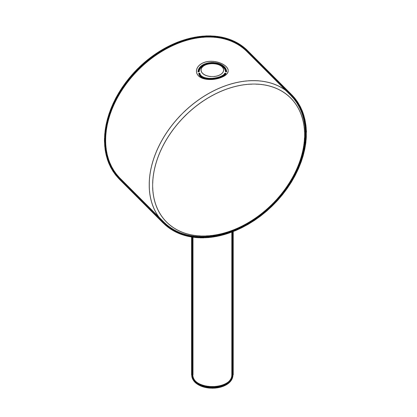 Kitchen Parts - Kitchen Faucet Metal Lever Handle