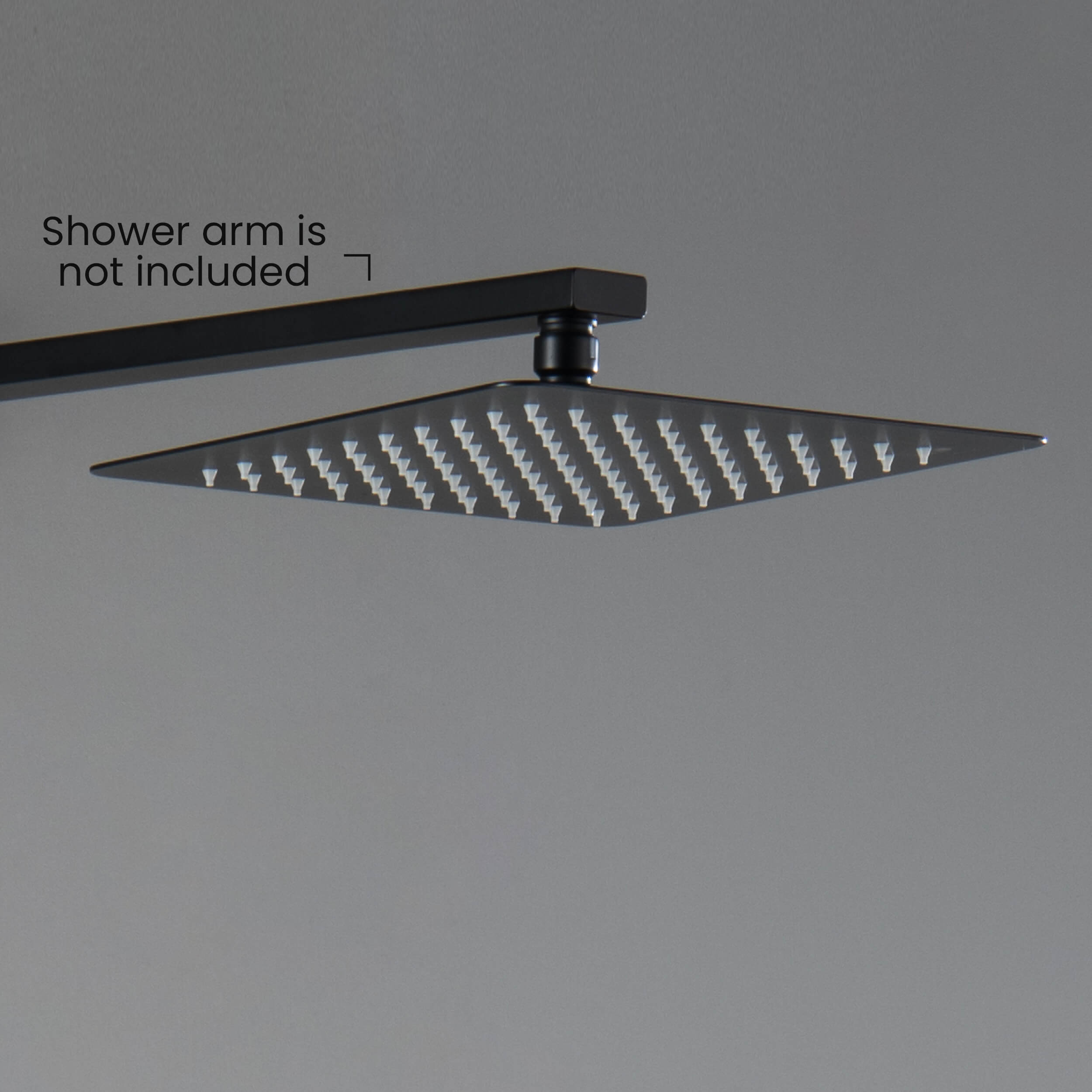 Cube 10" Metal Ultra Thin Profile Rain Shower Head 1.75 GPM SH1003
