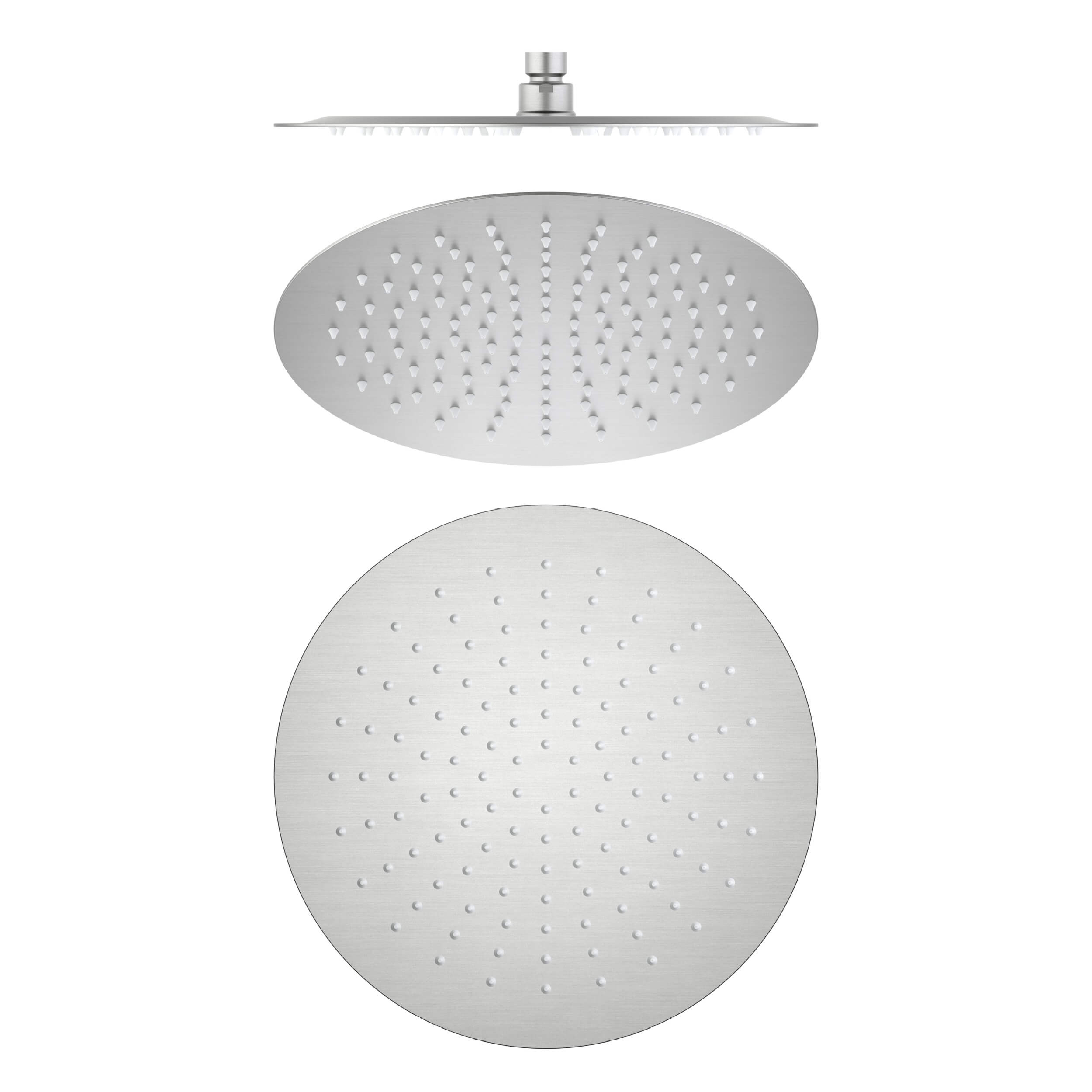Circular 12" Metal Ultra Thin Profile Rain Shower Head 1.75 GPM SH1201