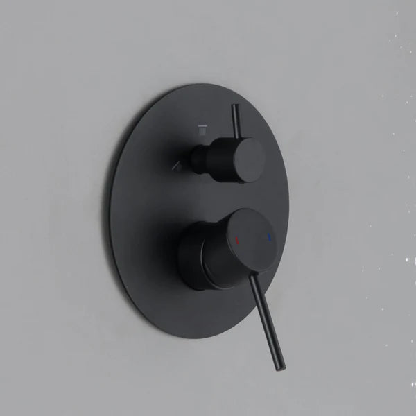 Circular 2 Function Rough-in Valve Trim Plate - SVT1-2