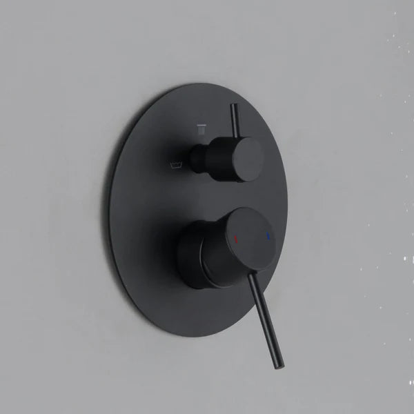 Circular 3 Function Rough-in Valve Trim Plate - SVT1-3