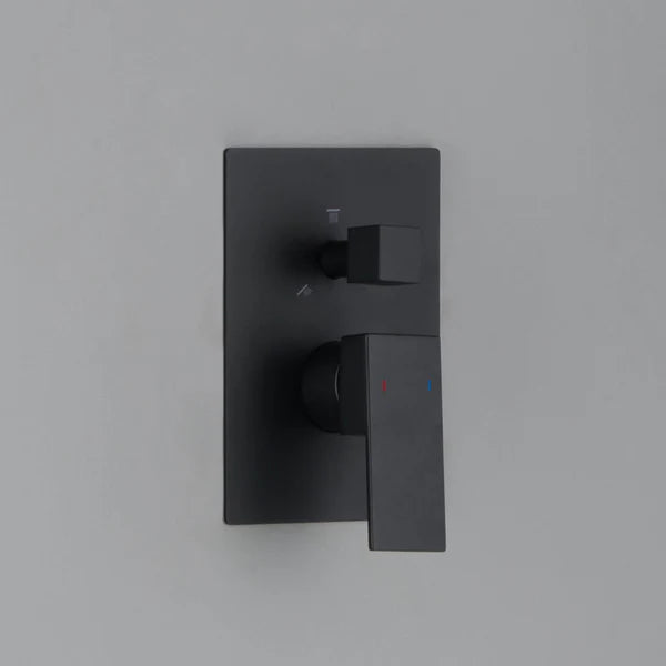 Cube 2 Function Rough-in Valve Trim Plate - SVT2-2