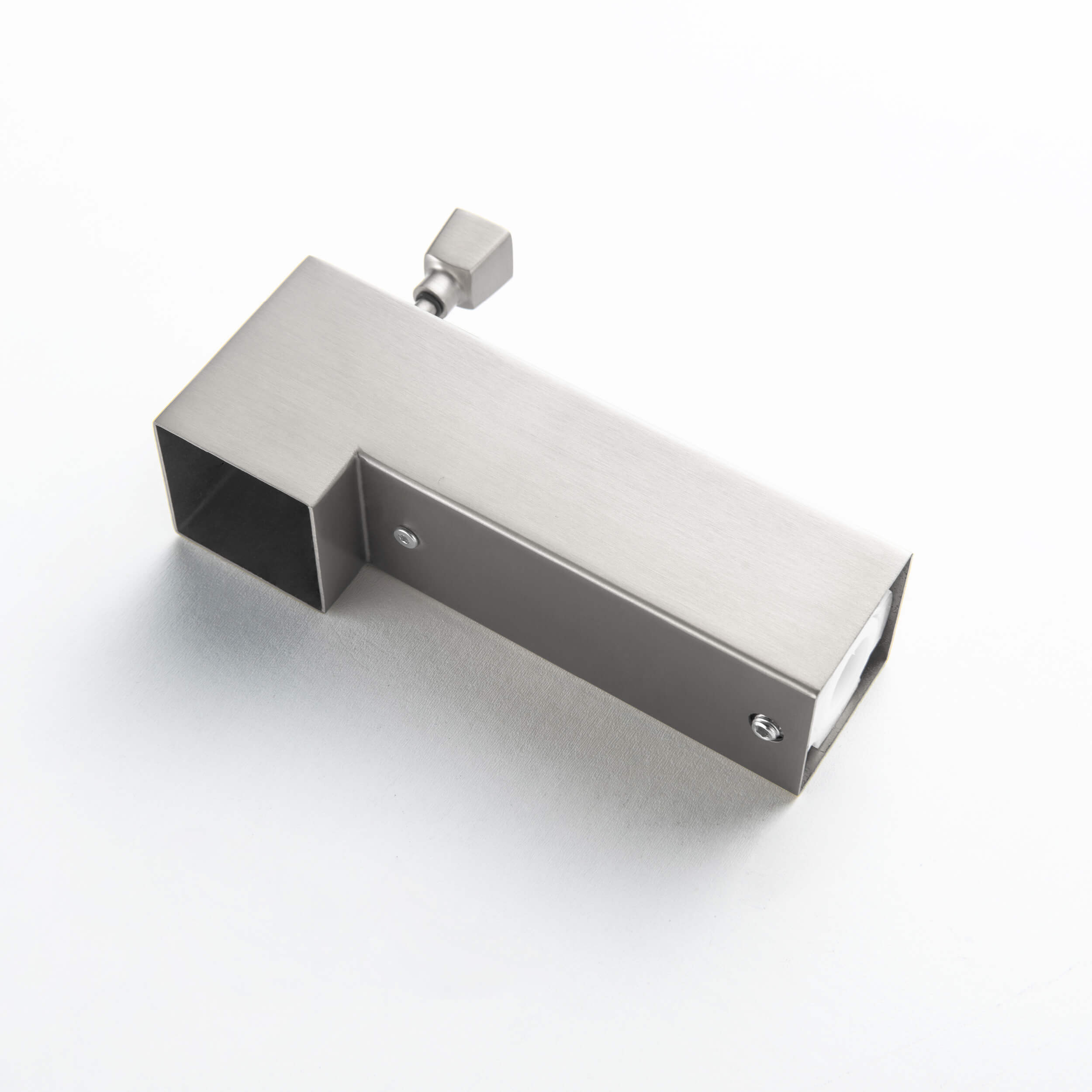 Cube Wall Mounted 1/2" Slip-On Tub Spout with Diverter - TS103