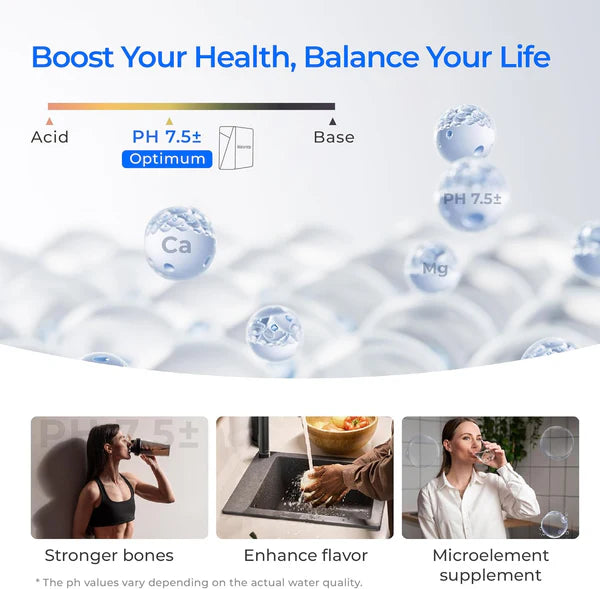 Waterdrop X16 Tankless Reverse Osmosis System | 11-Stage Under Sink Water Filter, 1600 Gallon Capacity