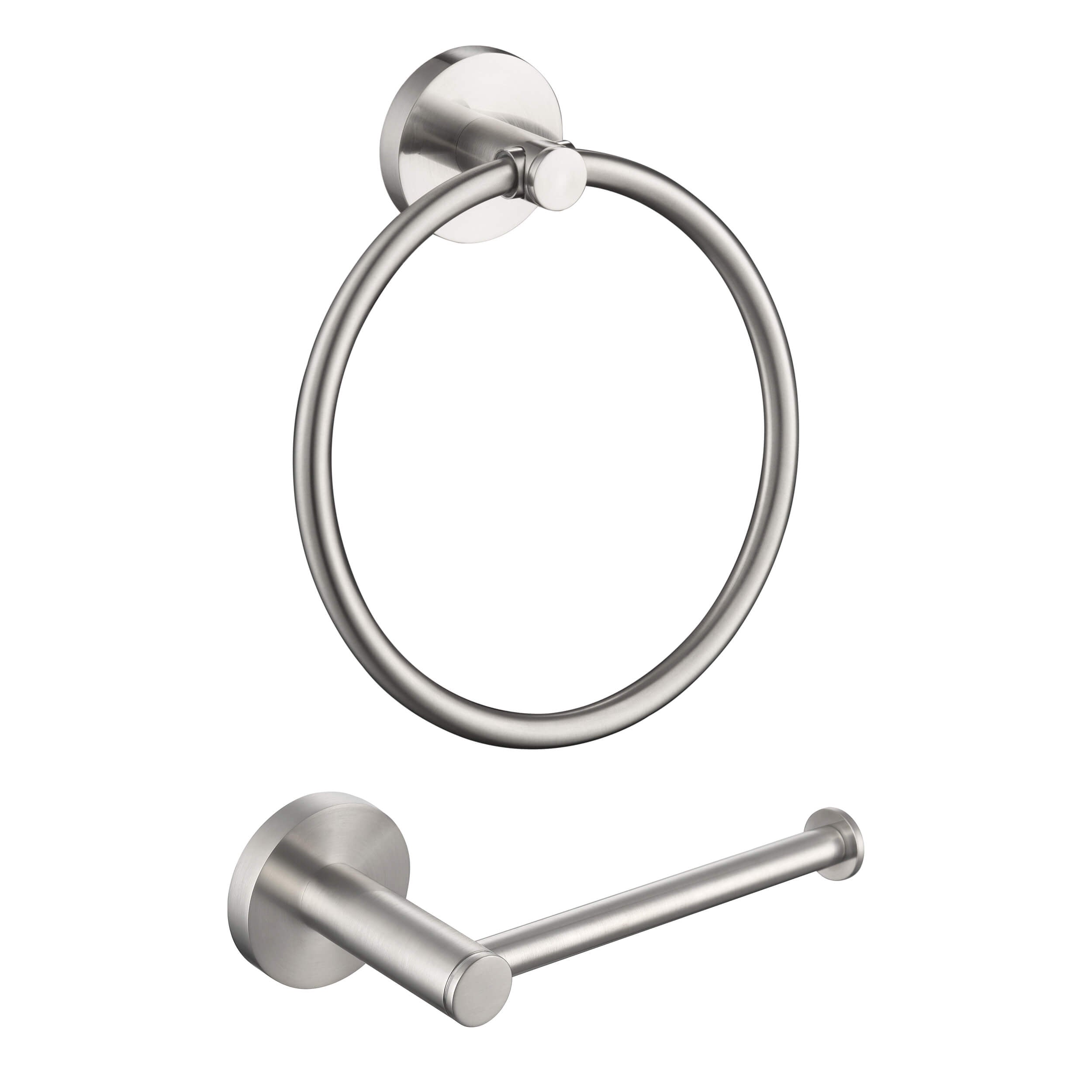 Circular 2-Piece Bathroom Hardware Set - C-KBA14-2-2