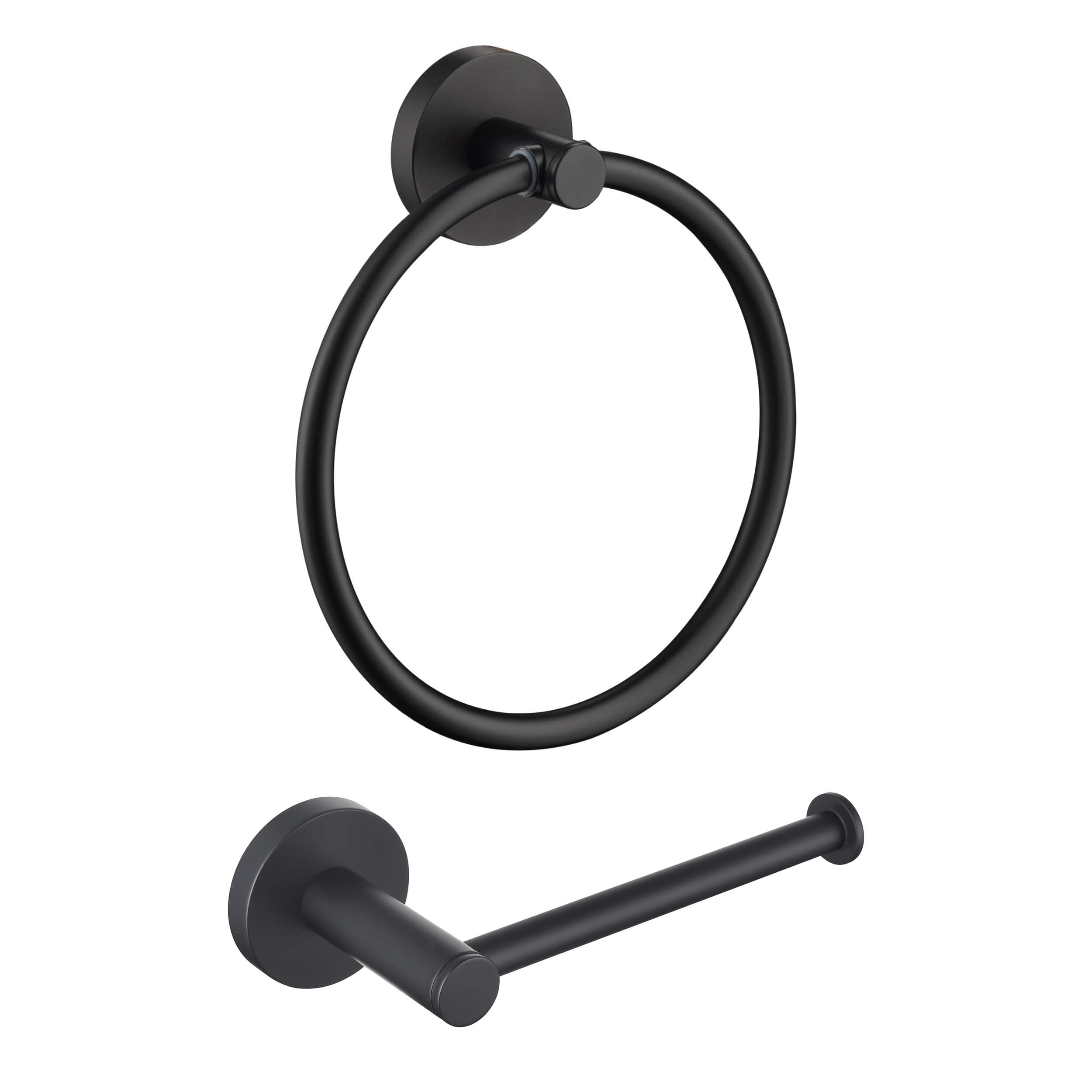 Circular 2-Piece Bathroom Hardware Set - C-KBA14-2-2
