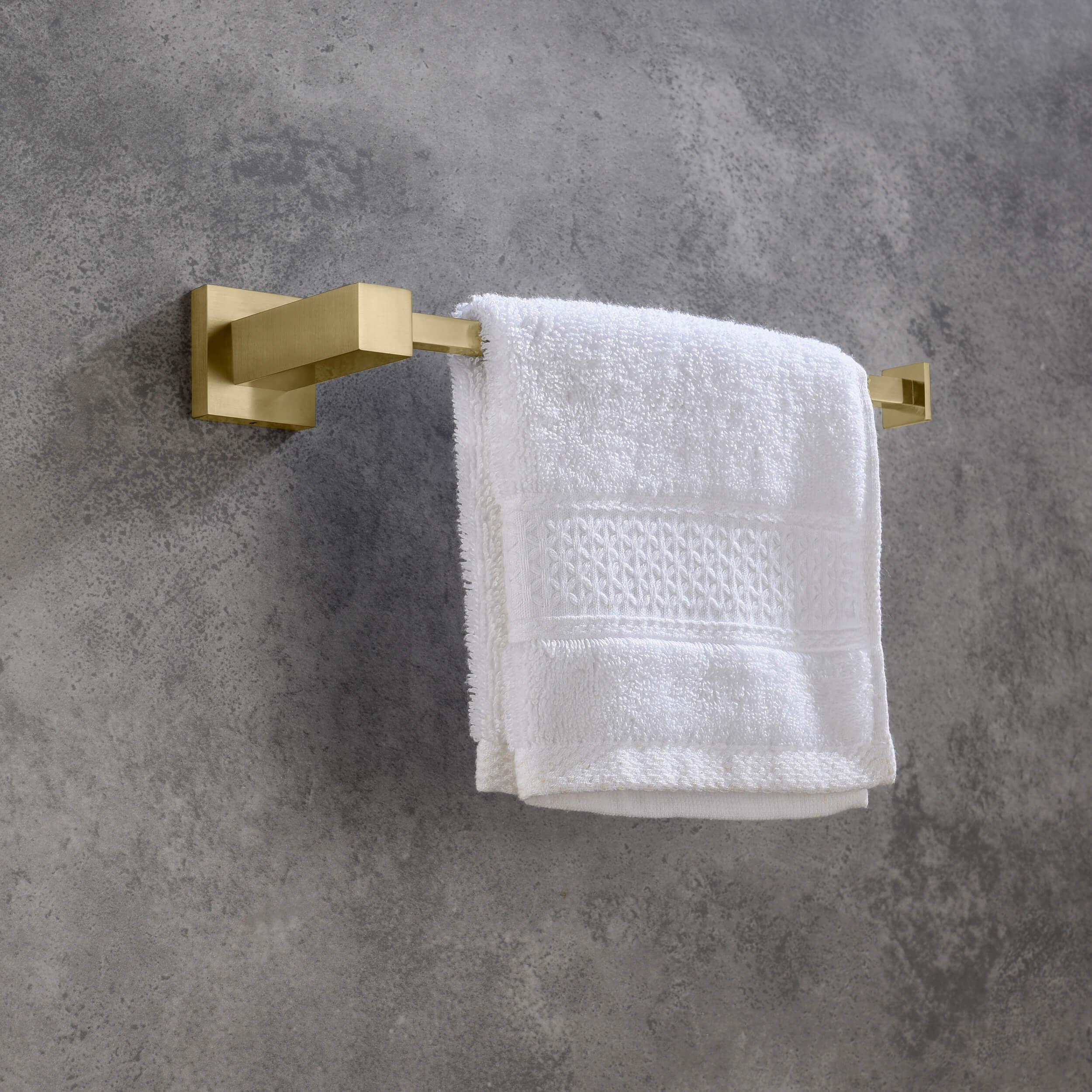 Cube 2-Piece Bathroom Hardware Set - C-KBA15-2-1