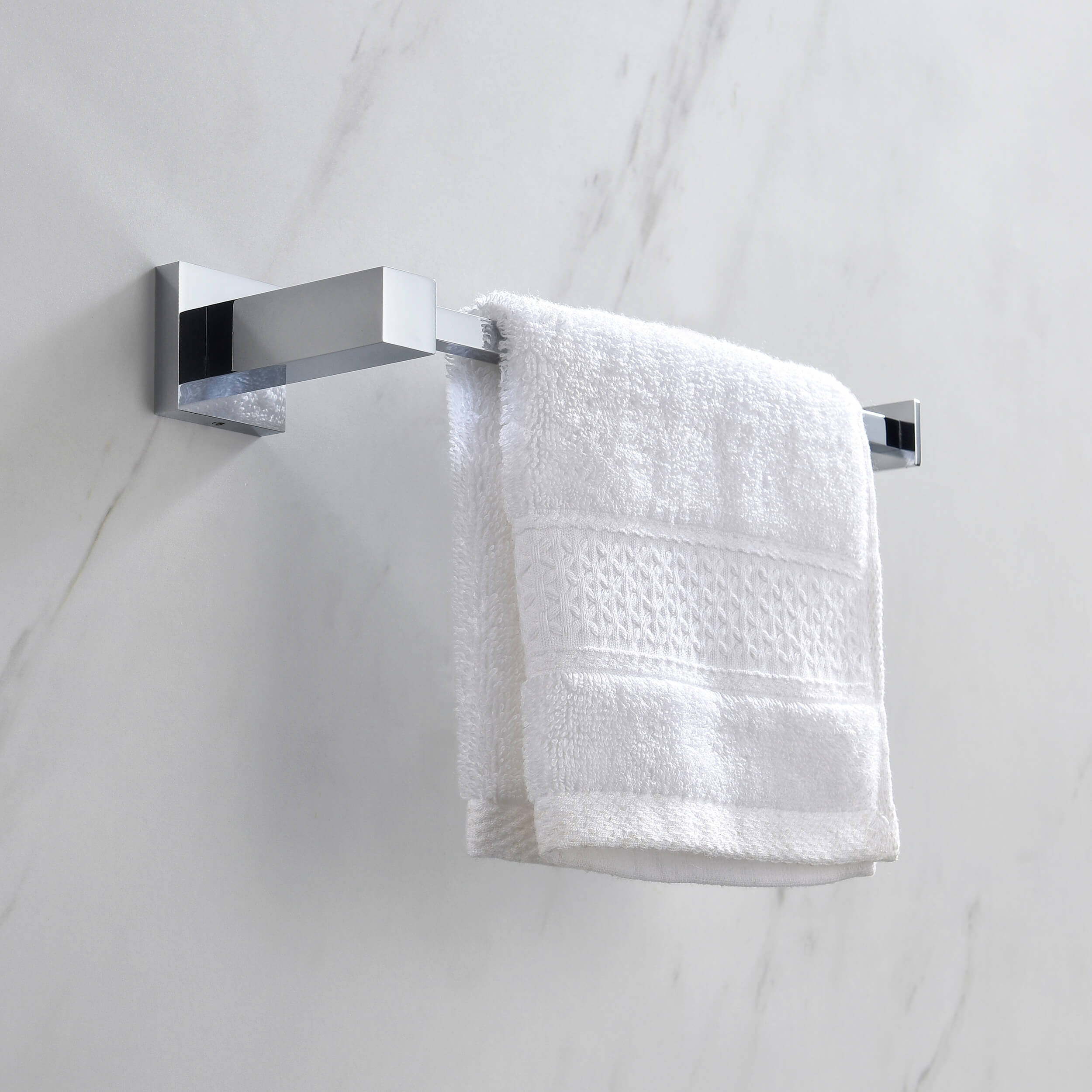 Cube 2-Piece Bathroom Hardware Set - C-KBA15-2-1