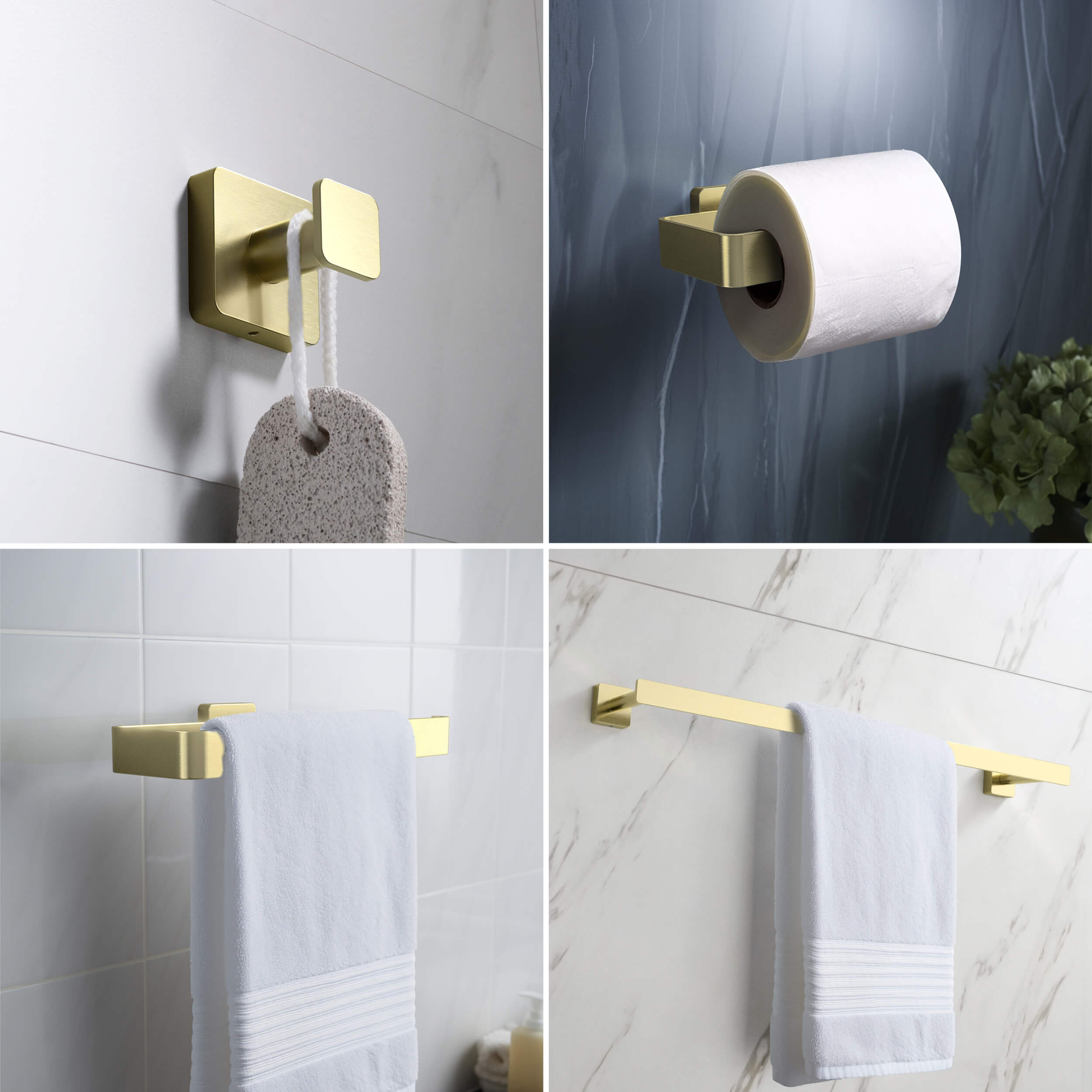 Blaze 5-Piece Bathroom Hardware Set - C-KBA16-5