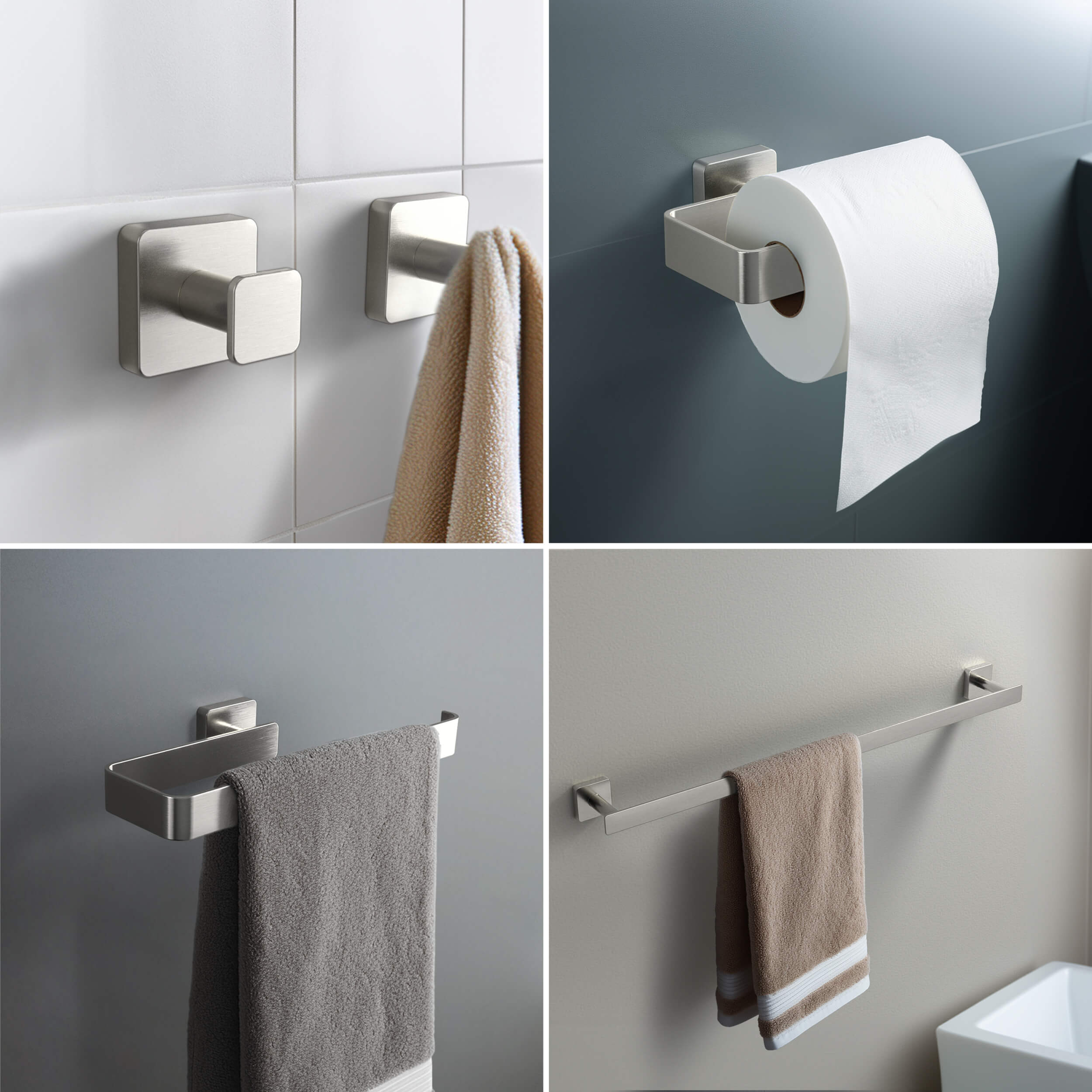 Blaze 5-Piece Bathroom Hardware Set - C-KBA16-5