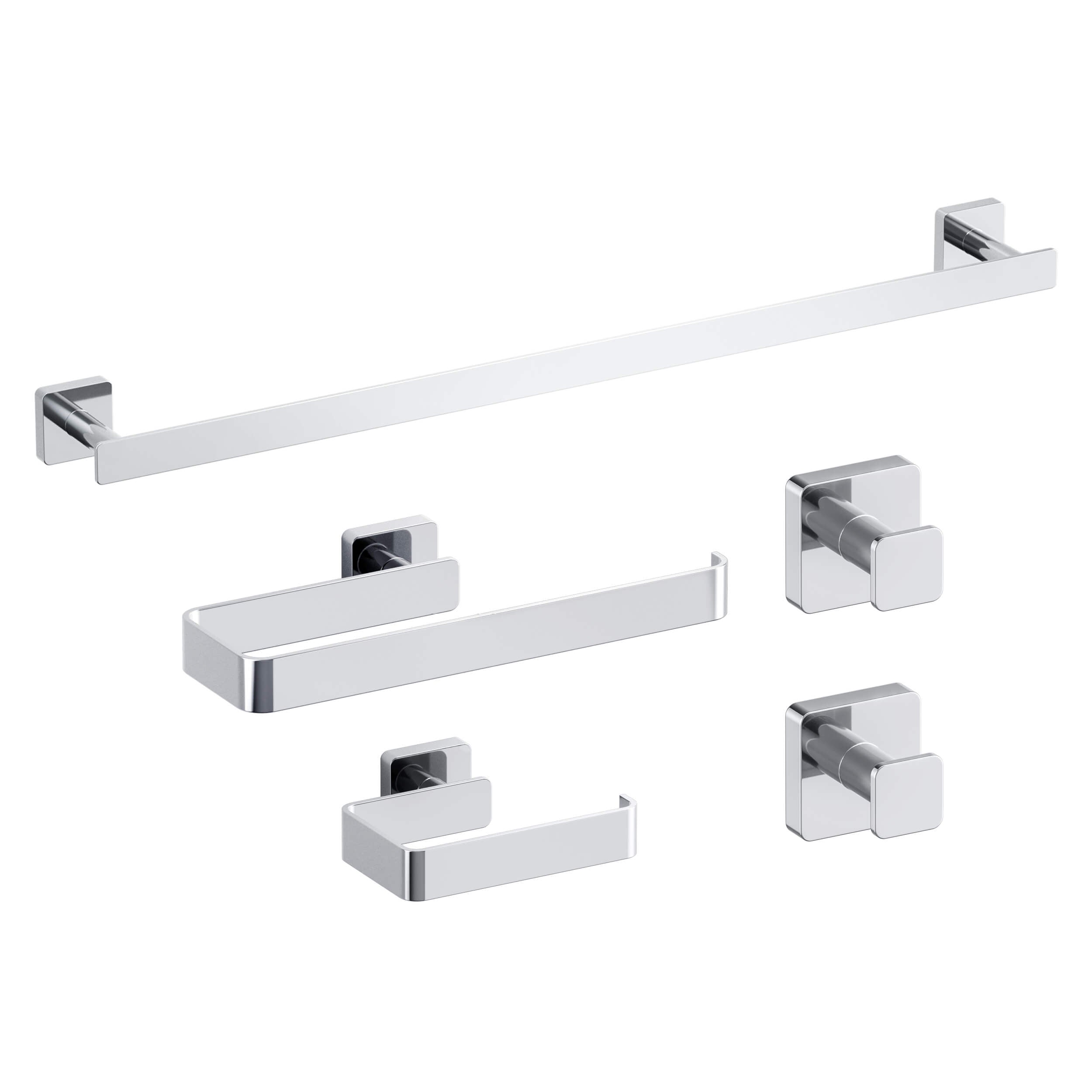 Blaze 5-Piece Bathroom Hardware Set - C-KBA16-5