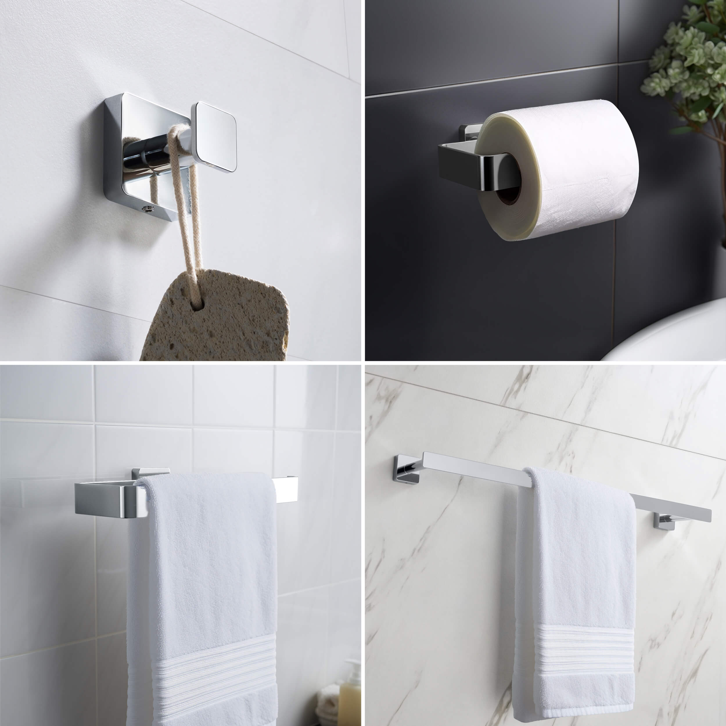 Blaze 5-Piece Bathroom Hardware Set - C-KBA16-5