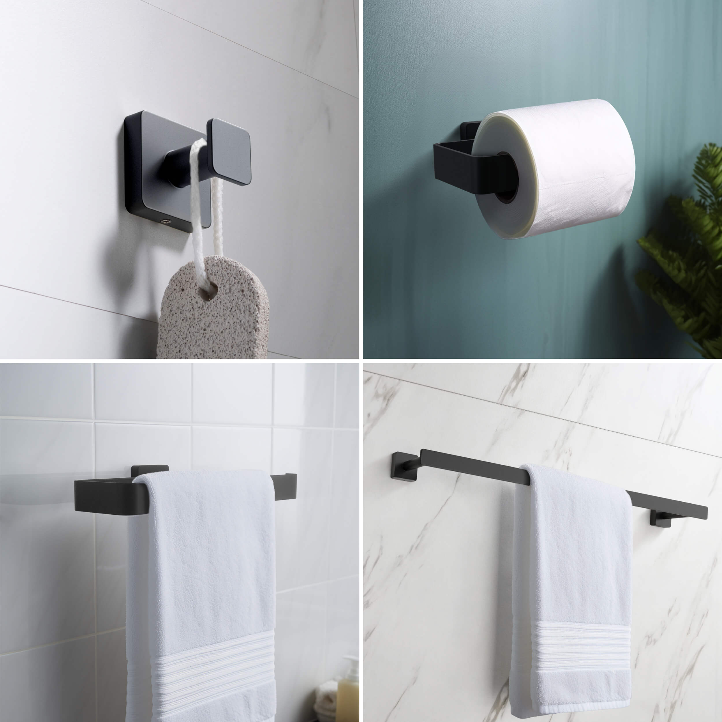 Blaze 5-Piece Bathroom Hardware Set - C-KBA16-5