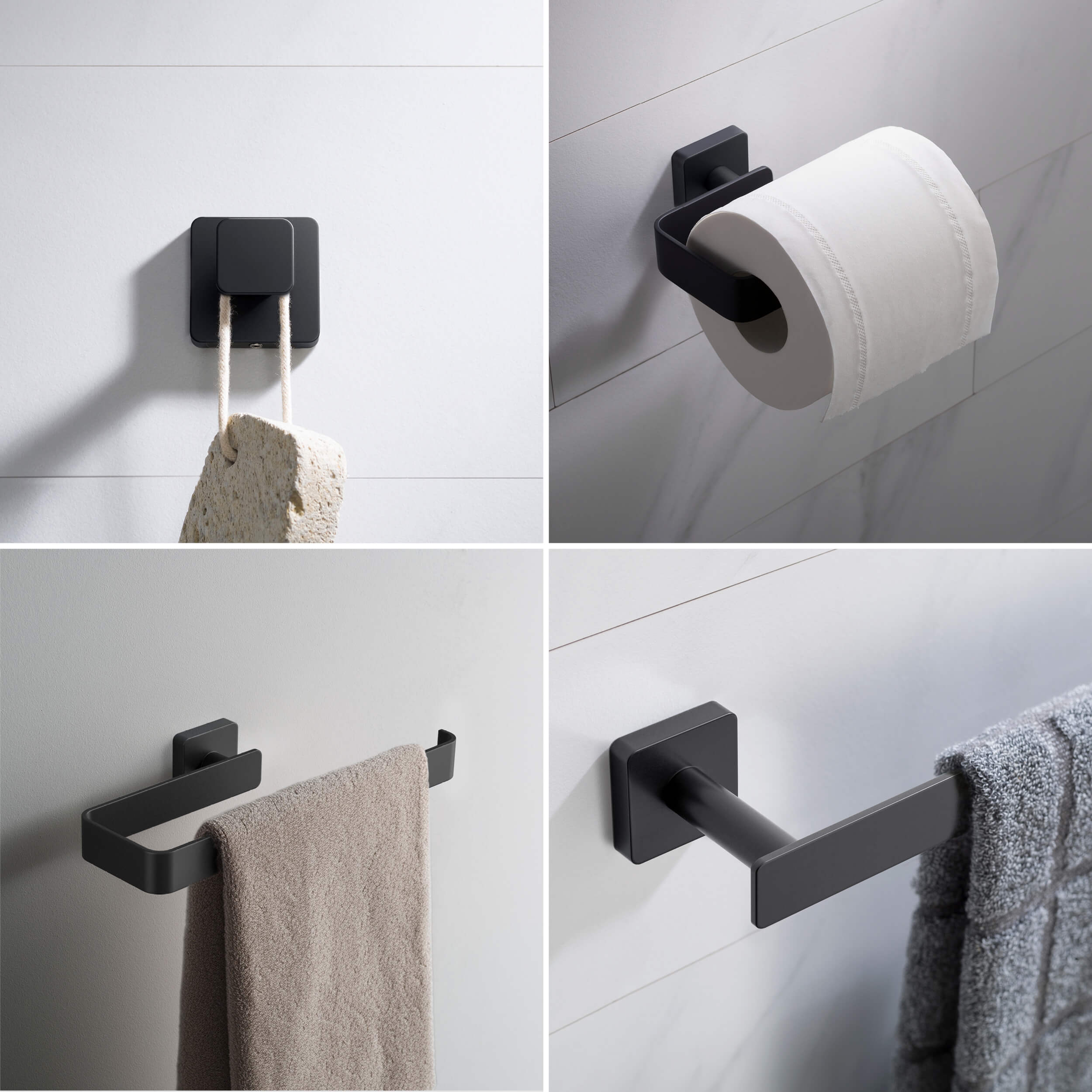 Blaze 5-Piece Bathroom Hardware Set - C-KBA16-5