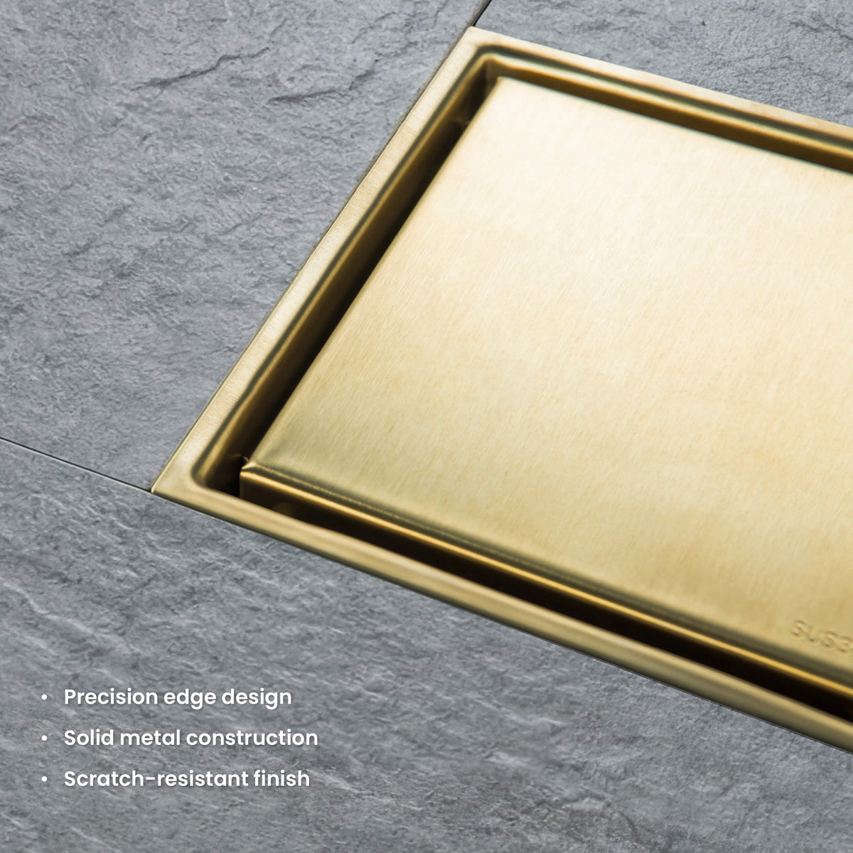 6 inch Square Reversible Tile-In Shower Drain - KFD0601
