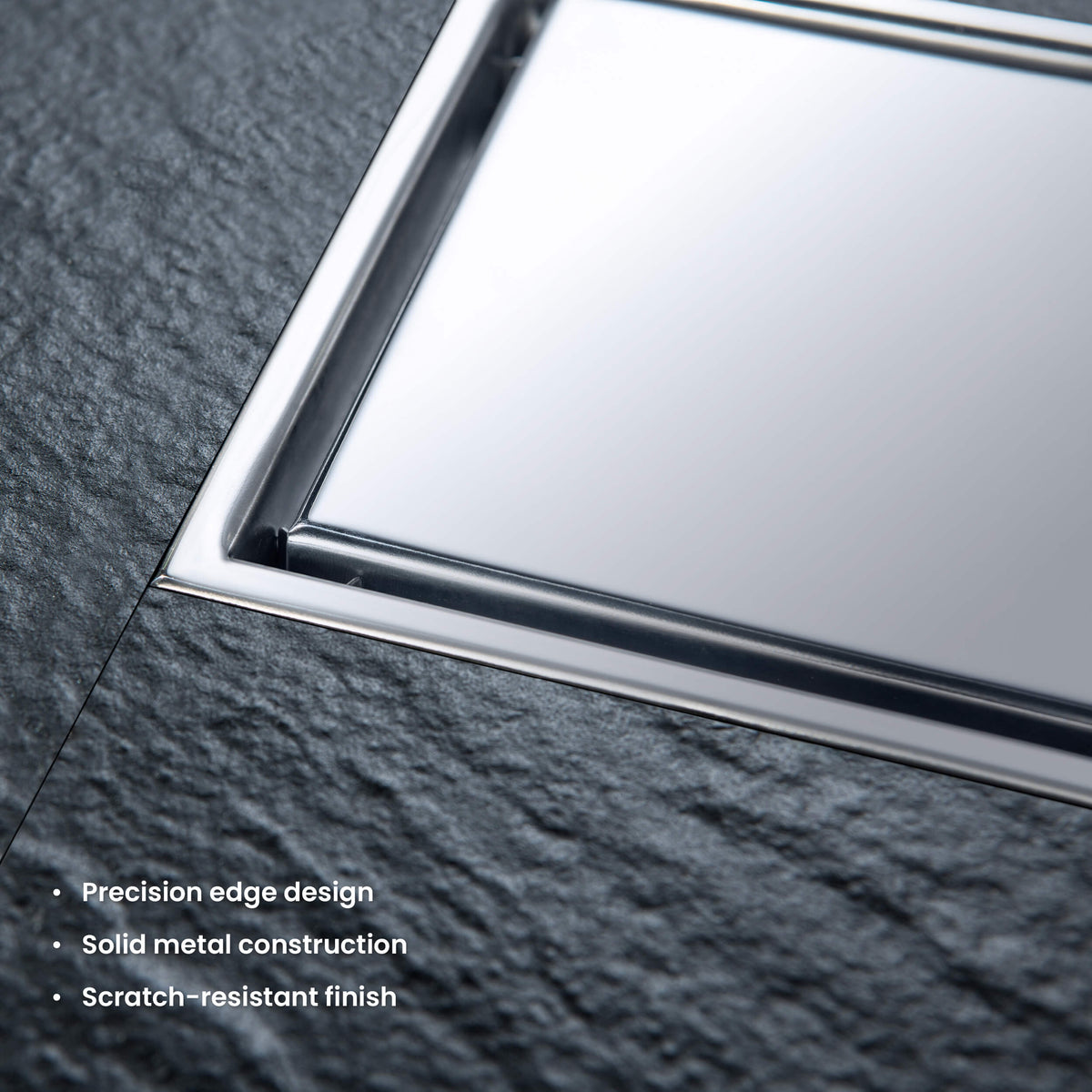 6 inch Square Reversible Tile-In Shower Drain - KFD0601