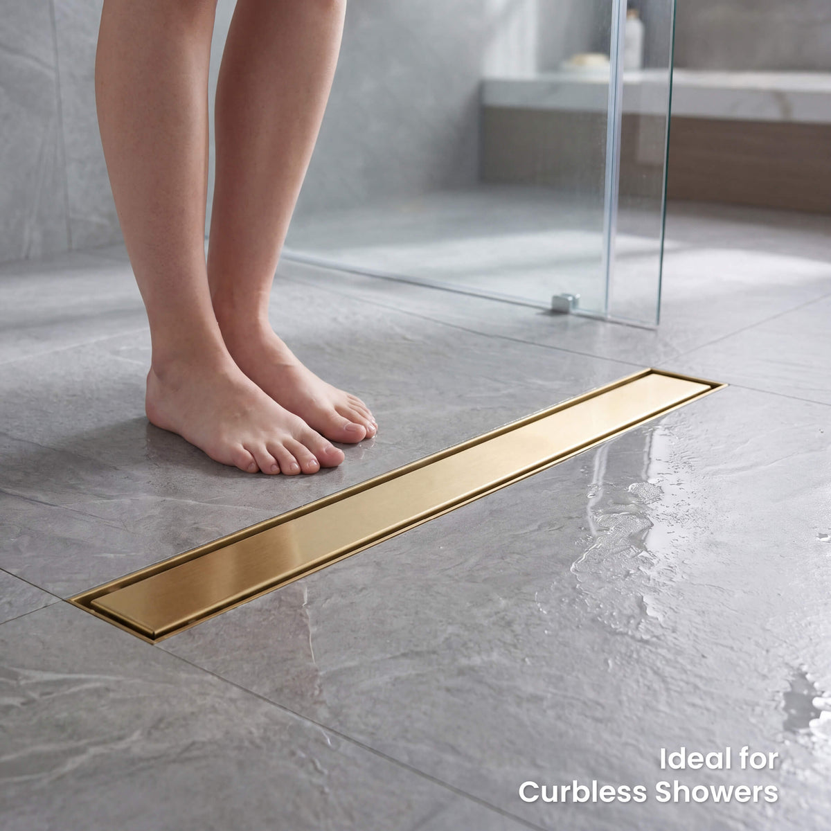 24 inch Tile-in Linear Shower Drain - KFD2401