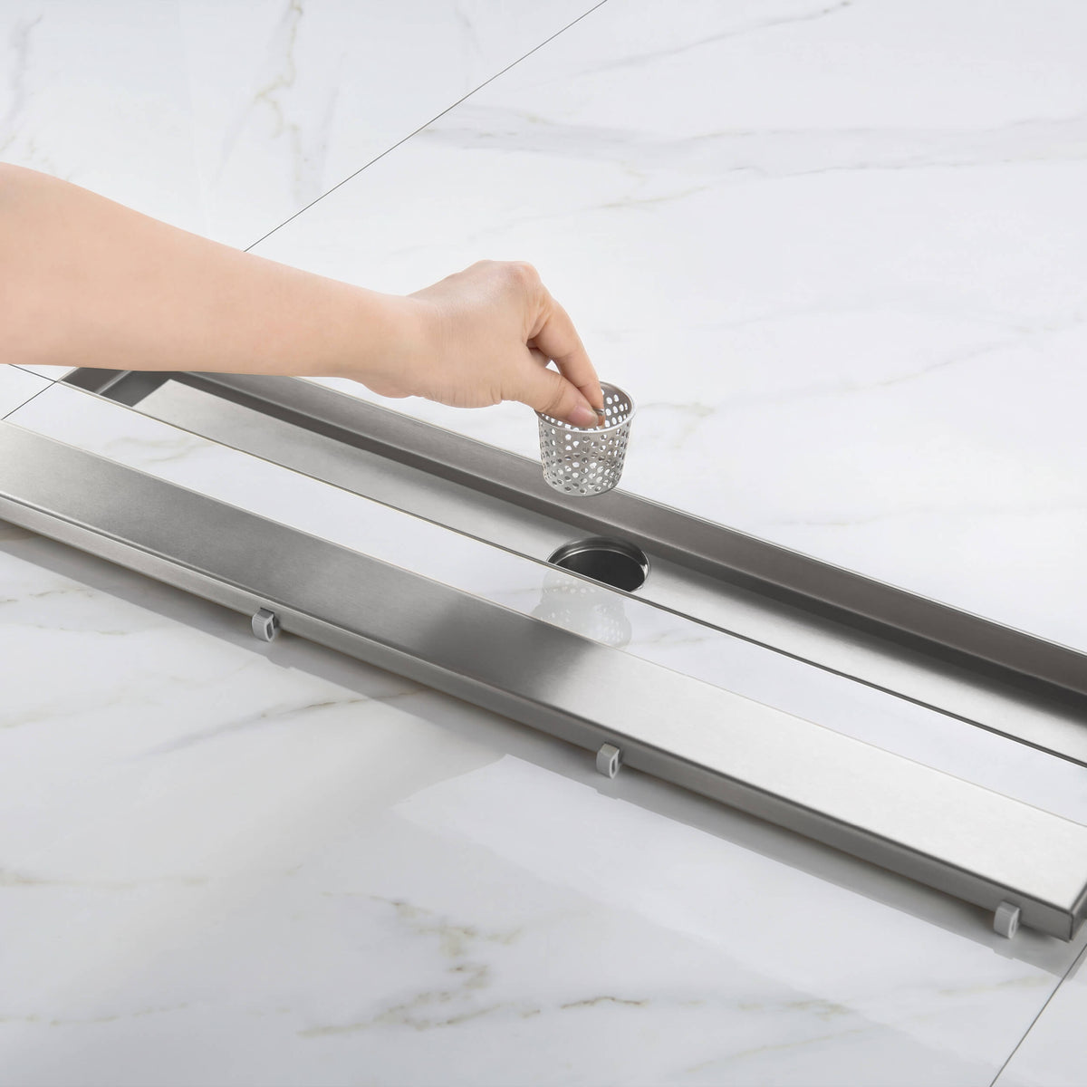 24 inch Tile-in Linear Shower Drain - KFD2401