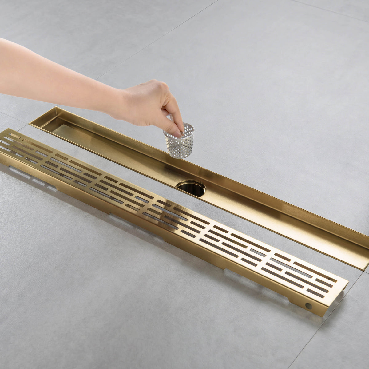 24 inch Linear Shower Drain - KFD2402