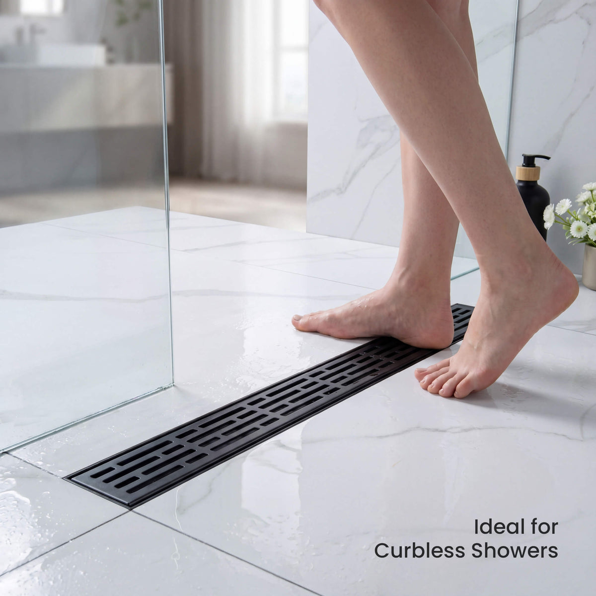 24 inch Linear Shower Drain - KFD2402