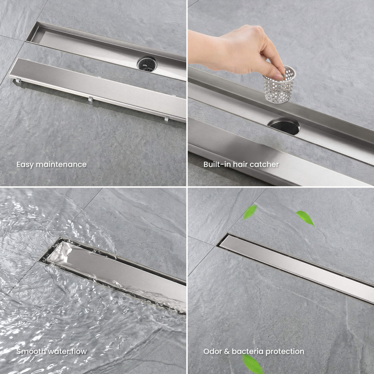 36 inch Tile-in Linear Shower Drain - KFD3601