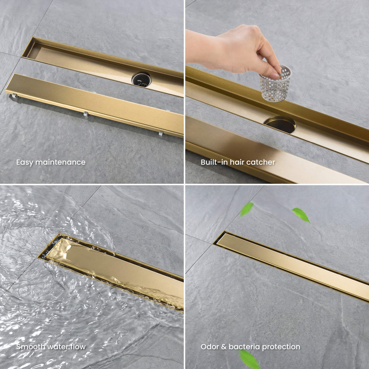 48 inch Tile-in Linear Shower Drain - KFD4801