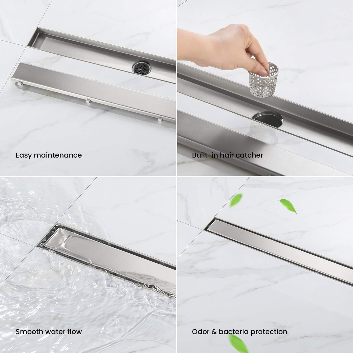 48 inch Tile-in Linear Shower Drain - KFD4801