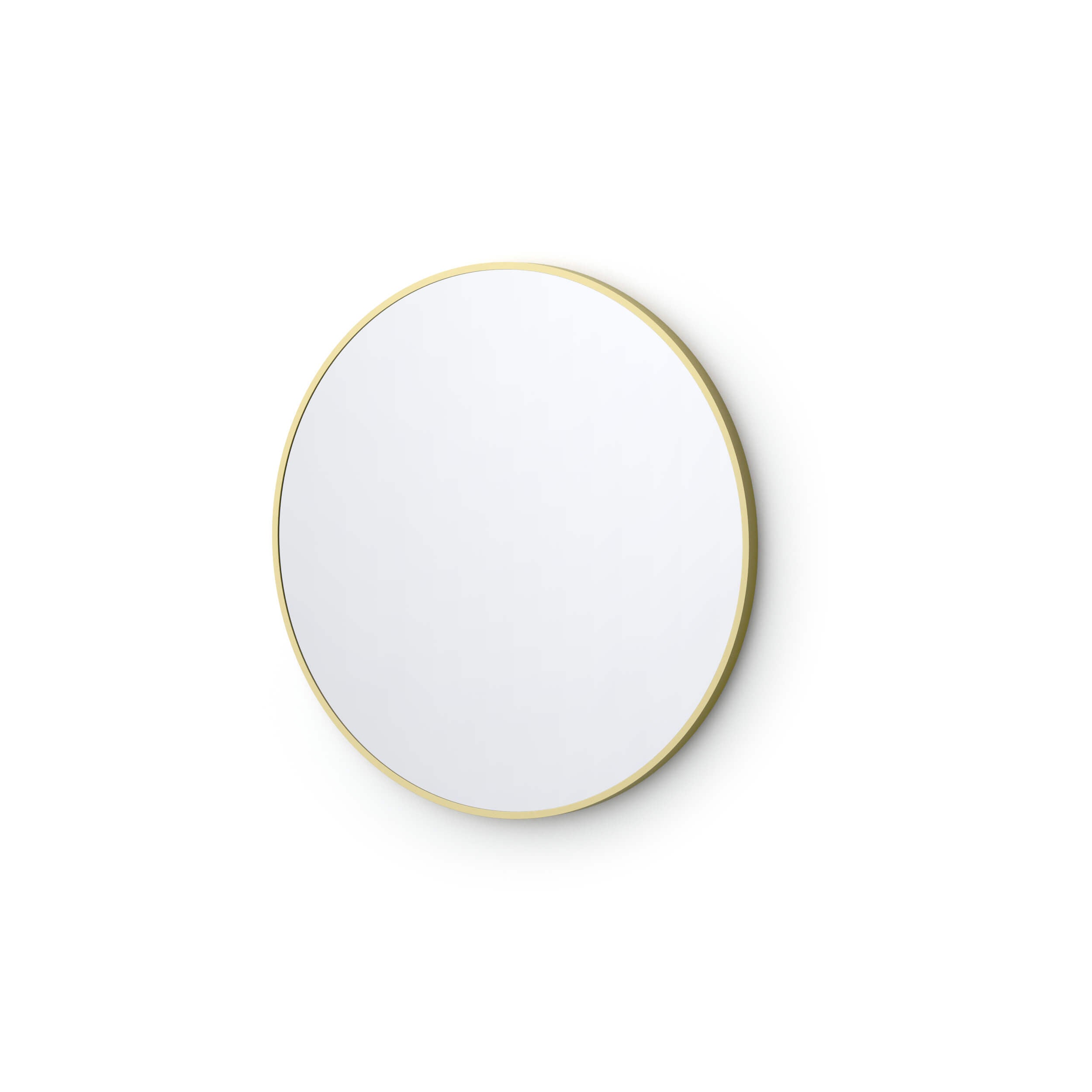 24" Shatterproof Wall Mount Metal Frame Mirror - FM3-R24