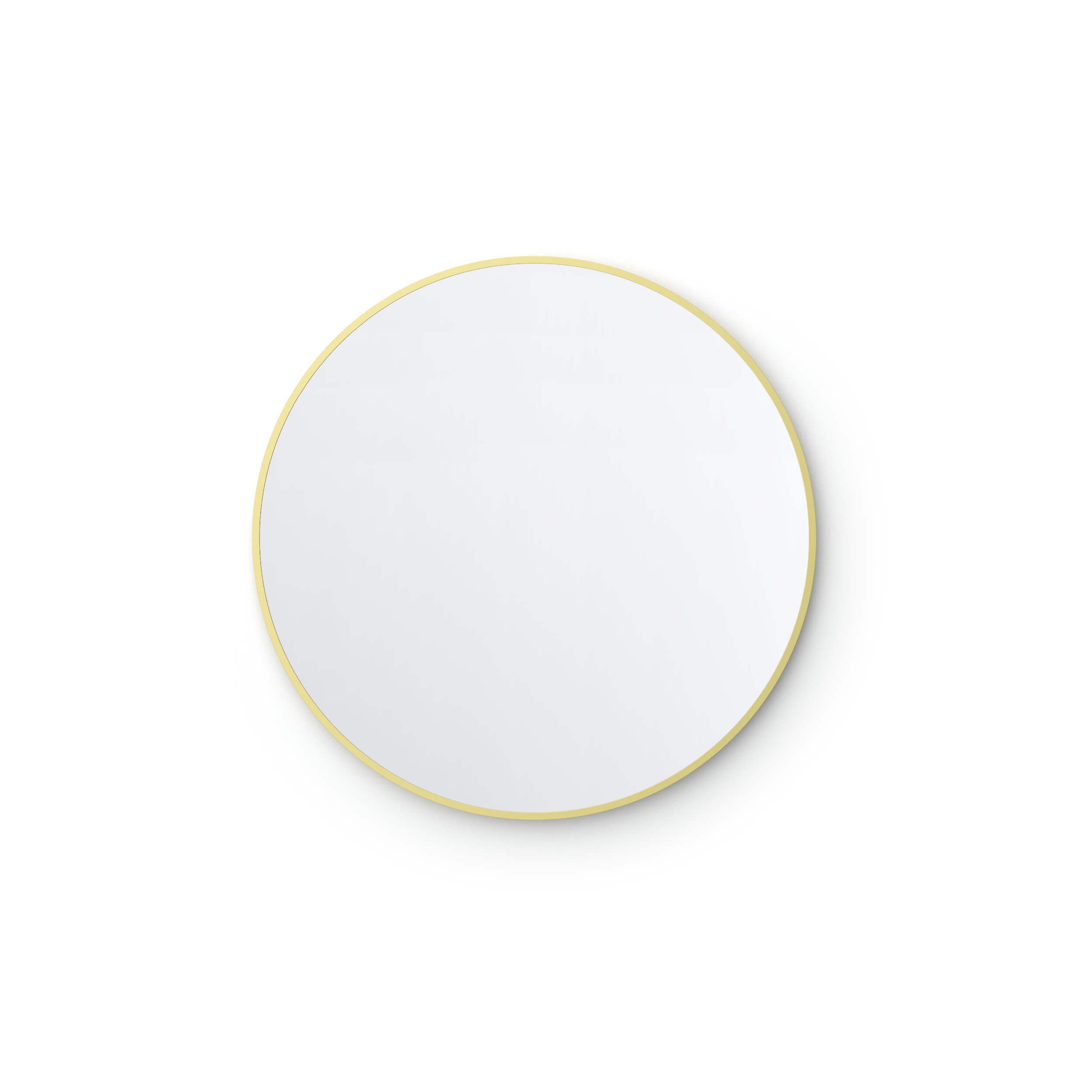 24" Shatterproof Wall Mount Metal Frame Mirror - FM3-R24
