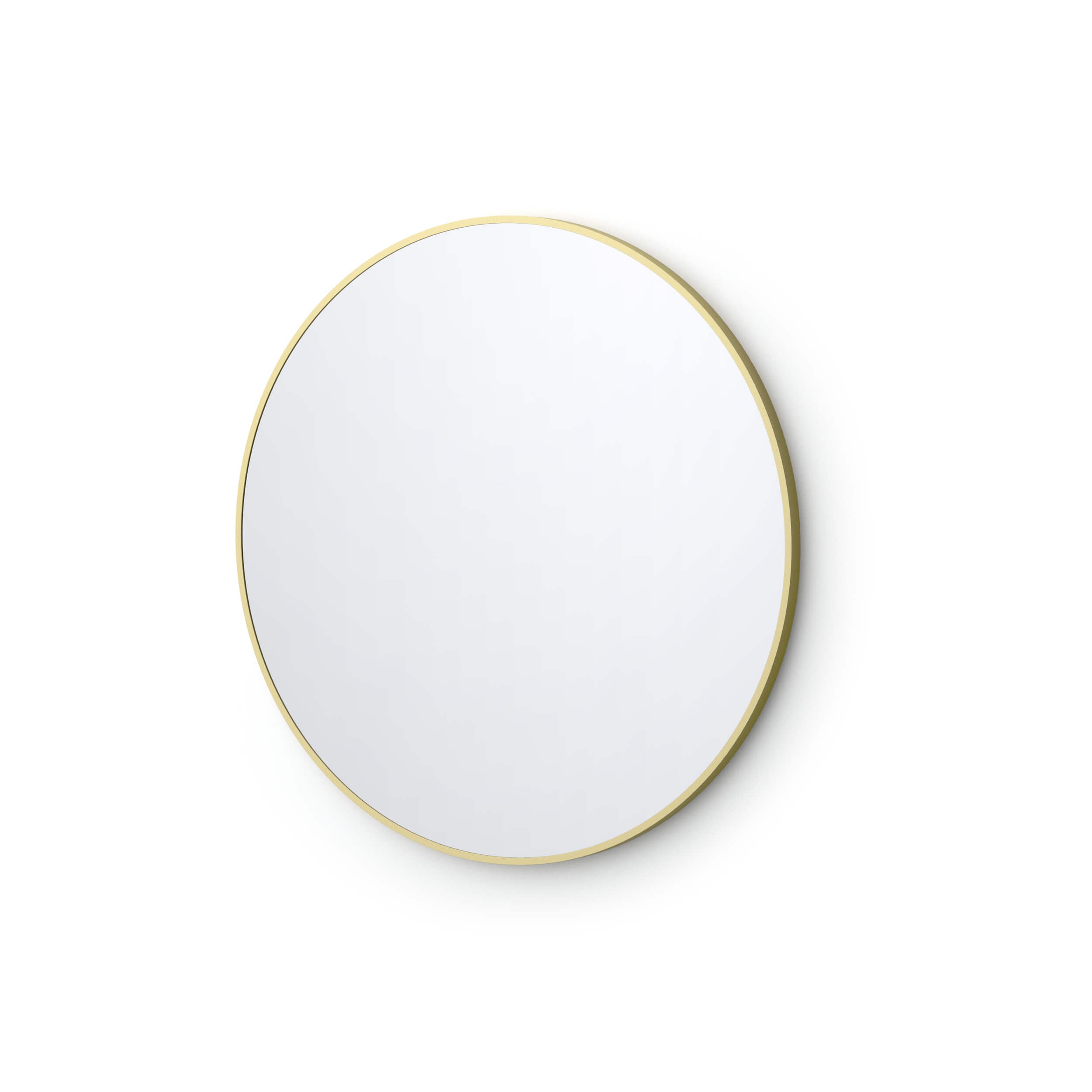 28" Shatterproof Wall Mount Metal Frame Mirror - FM3-R28