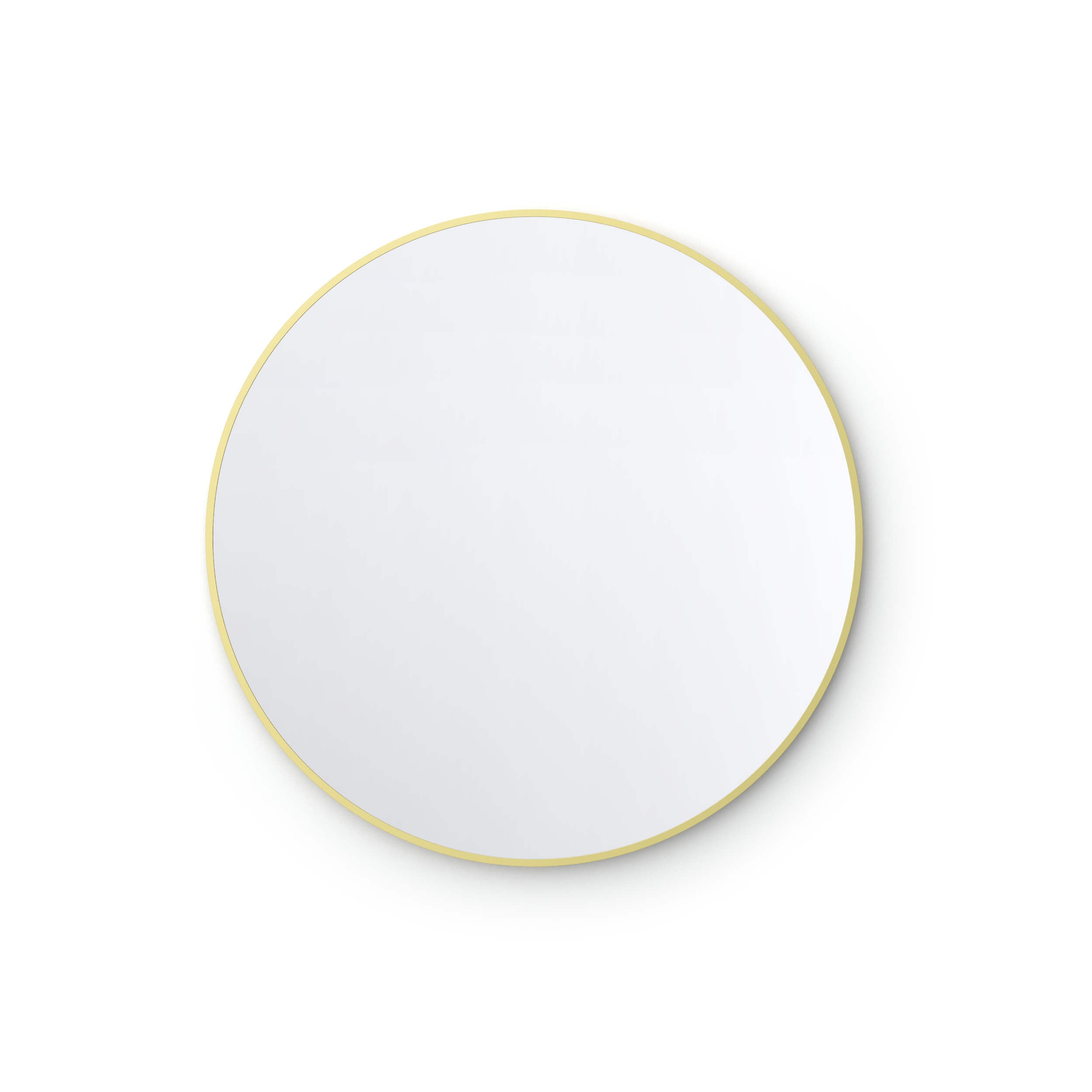 28" Shatterproof Wall Mount Metal Frame Mirror - FM3-R28