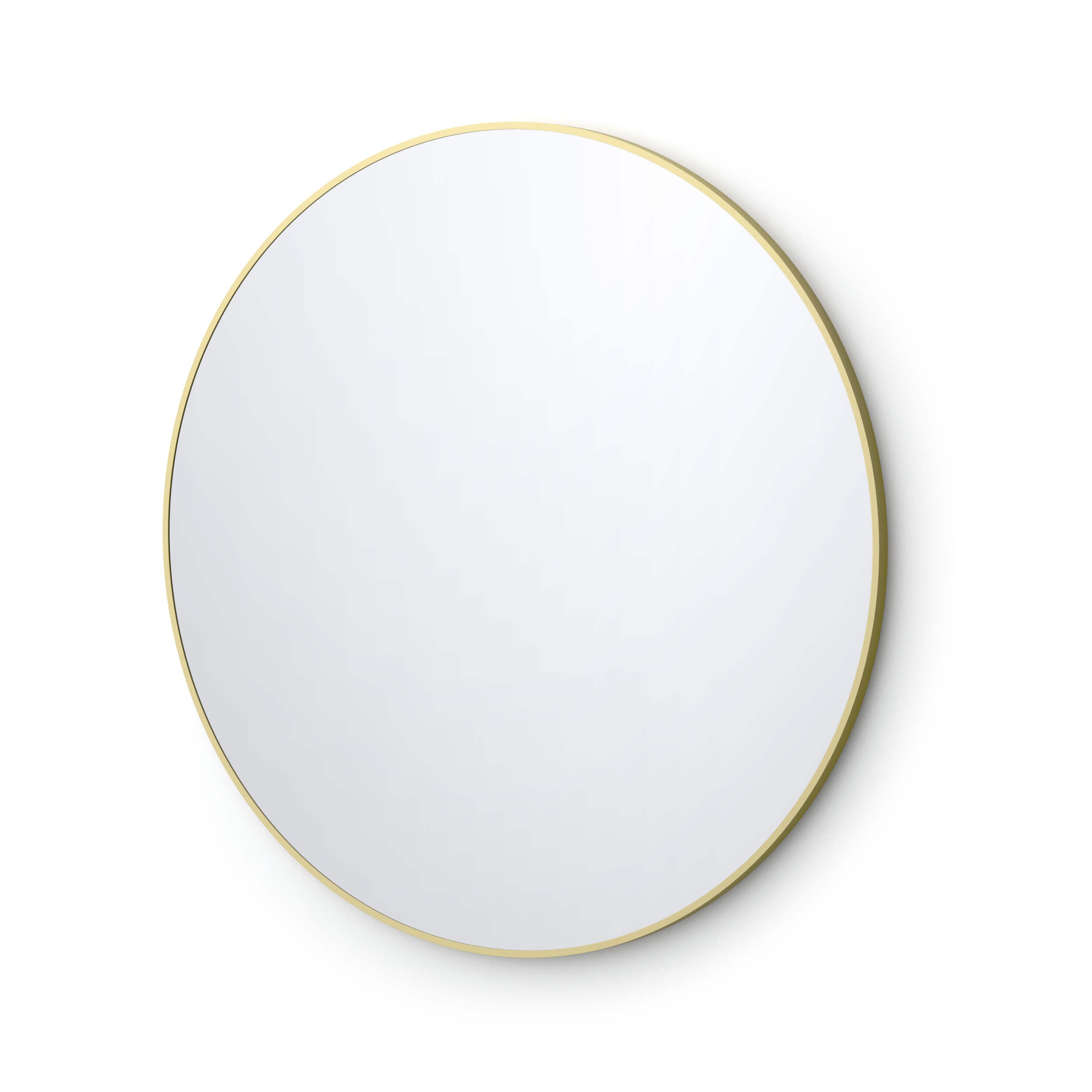 36" Shatterproof Wall Mount Metal Frame Mirror - FM3-R36