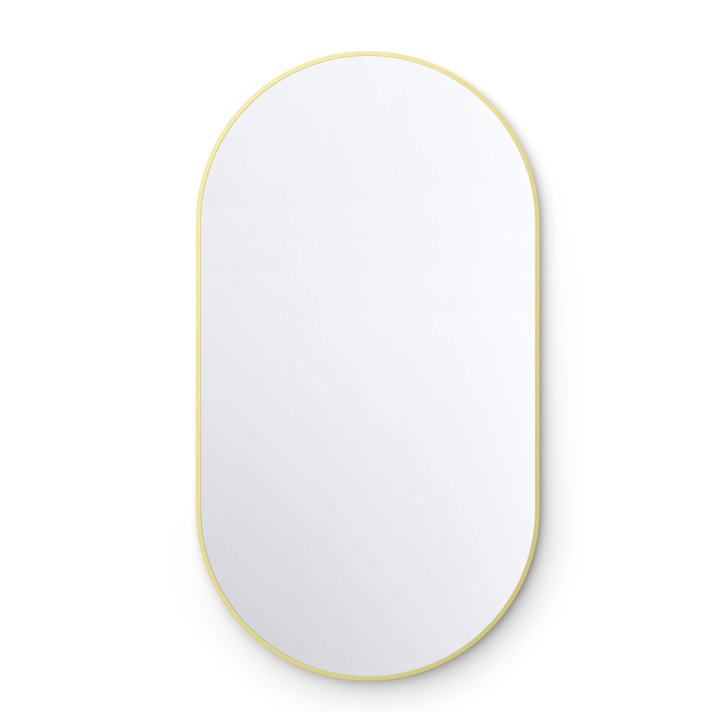 24" x 44" Shatterproof Wall Mount Metal Frame Mirror - FM4-2444