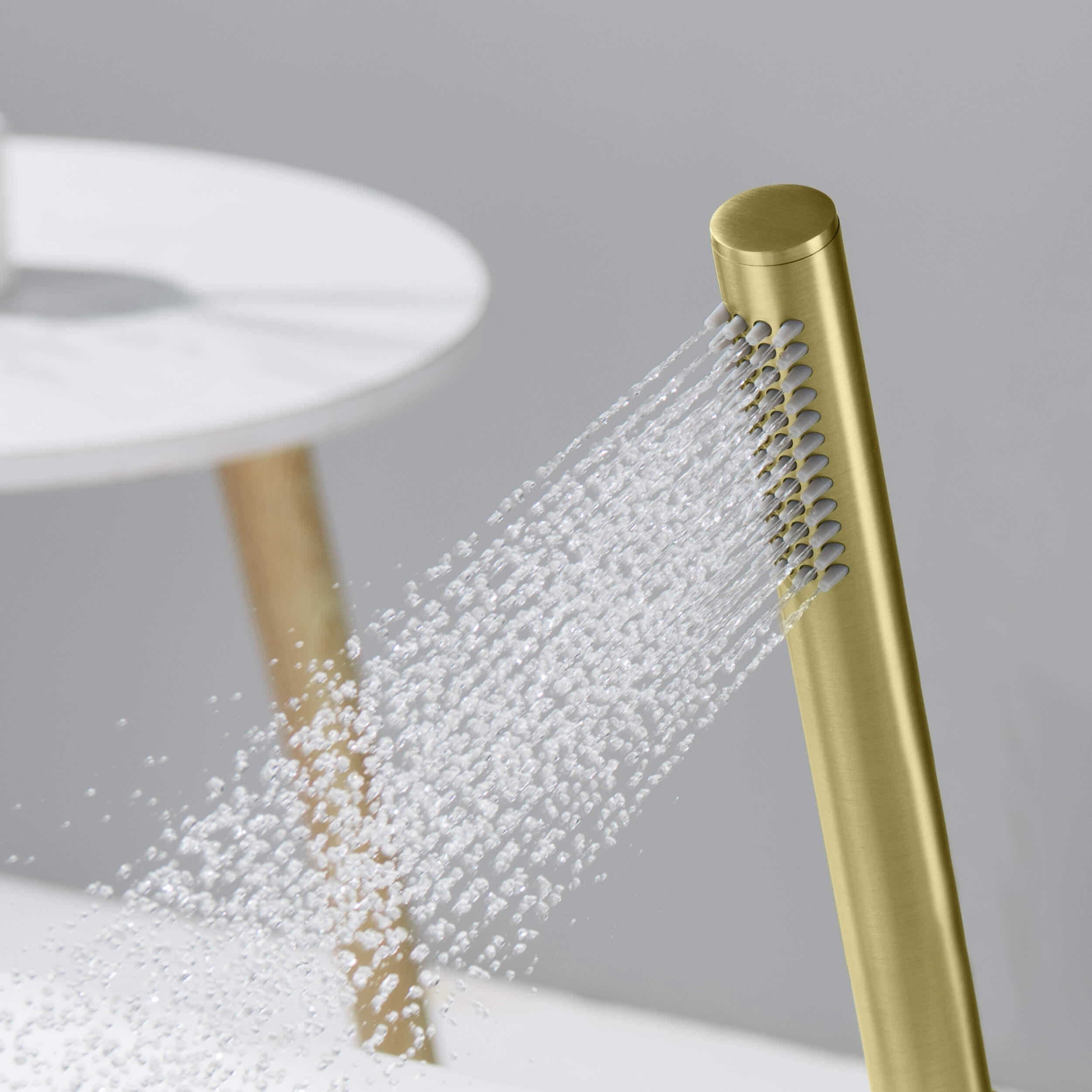 Circular Metal Handheld Shower Head HS1003