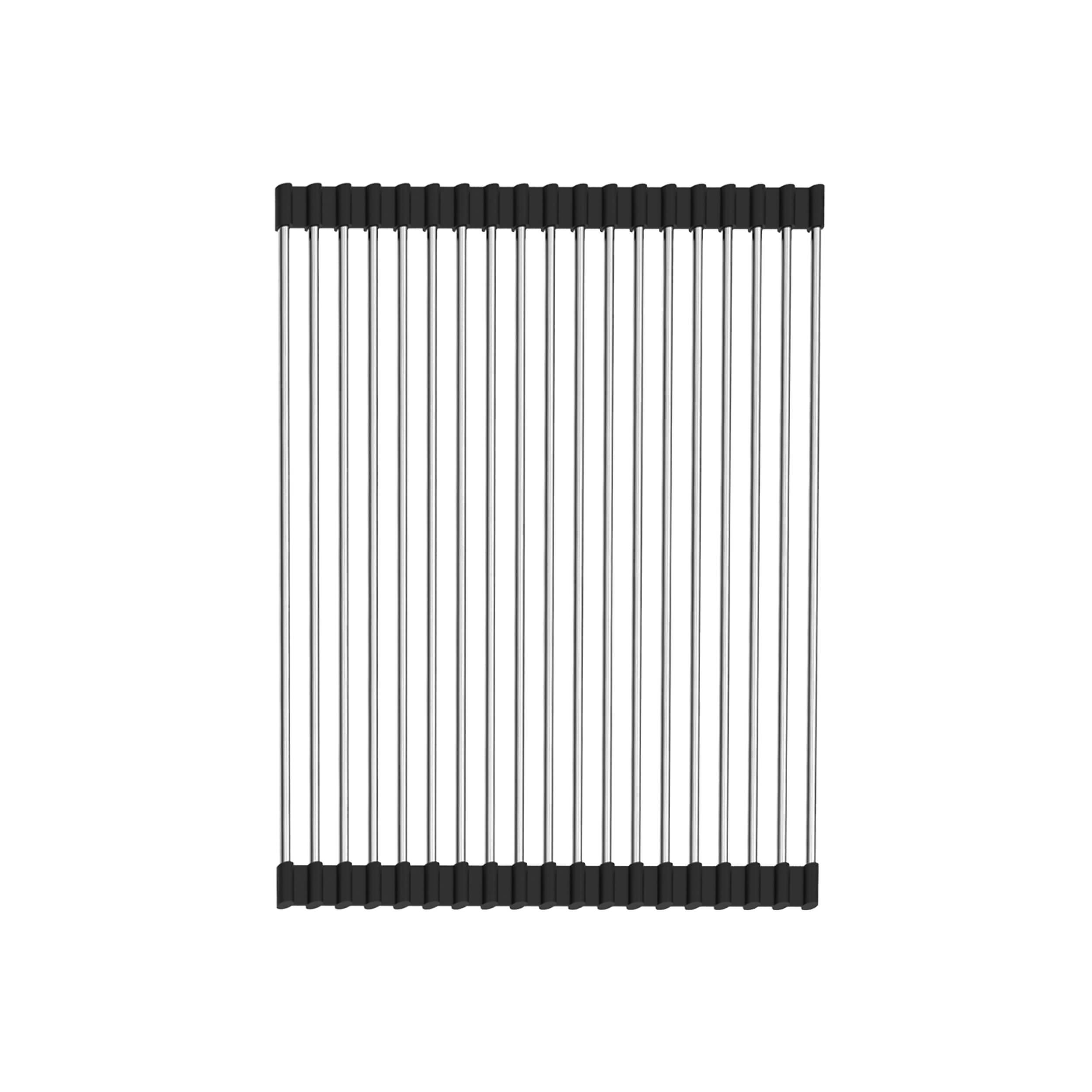 Kitchen Parts - 17″ Stainless Steel Roll Up Tray Drying Rack