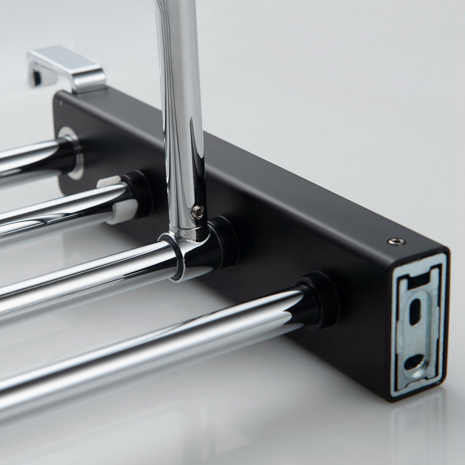 Bathroom Hardware Accessory Wall Mounted Towel Rack with Hook KBA1004